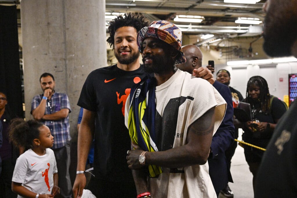 Kyrie Irving says he’s ‘right on schedule’, Dereck Lively II says he’s 7’3, and more Mavericks media day quotes