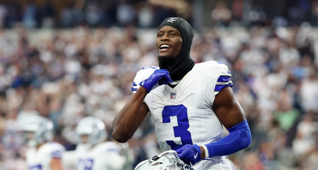 Dallas Cowboys WR George Pickens against New York Jets CB Sauce Gardner