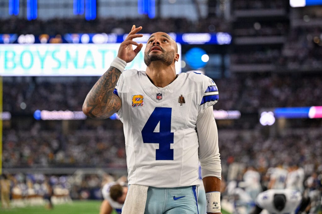 Can Dak Prescott continue his MVP caliber play for the struggling Dallas Cowboys? F-ing right, he says
