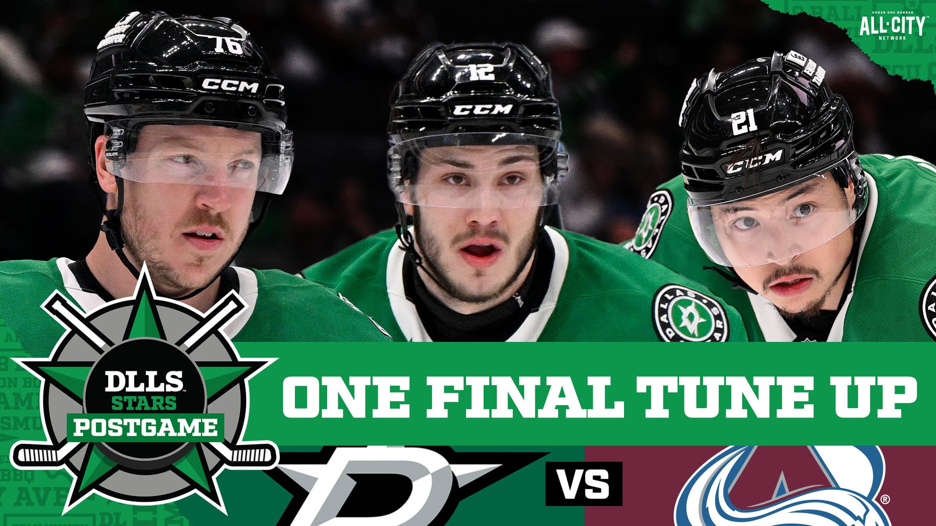 DLLS Dallas Stars postgame - Colorado Avalanche preseason