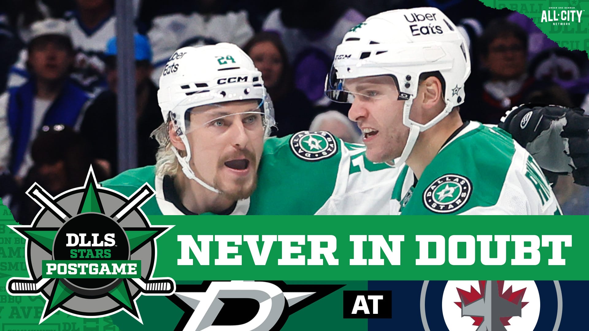 DLLS Dallas Stars postgame show - Winnipeg Jets