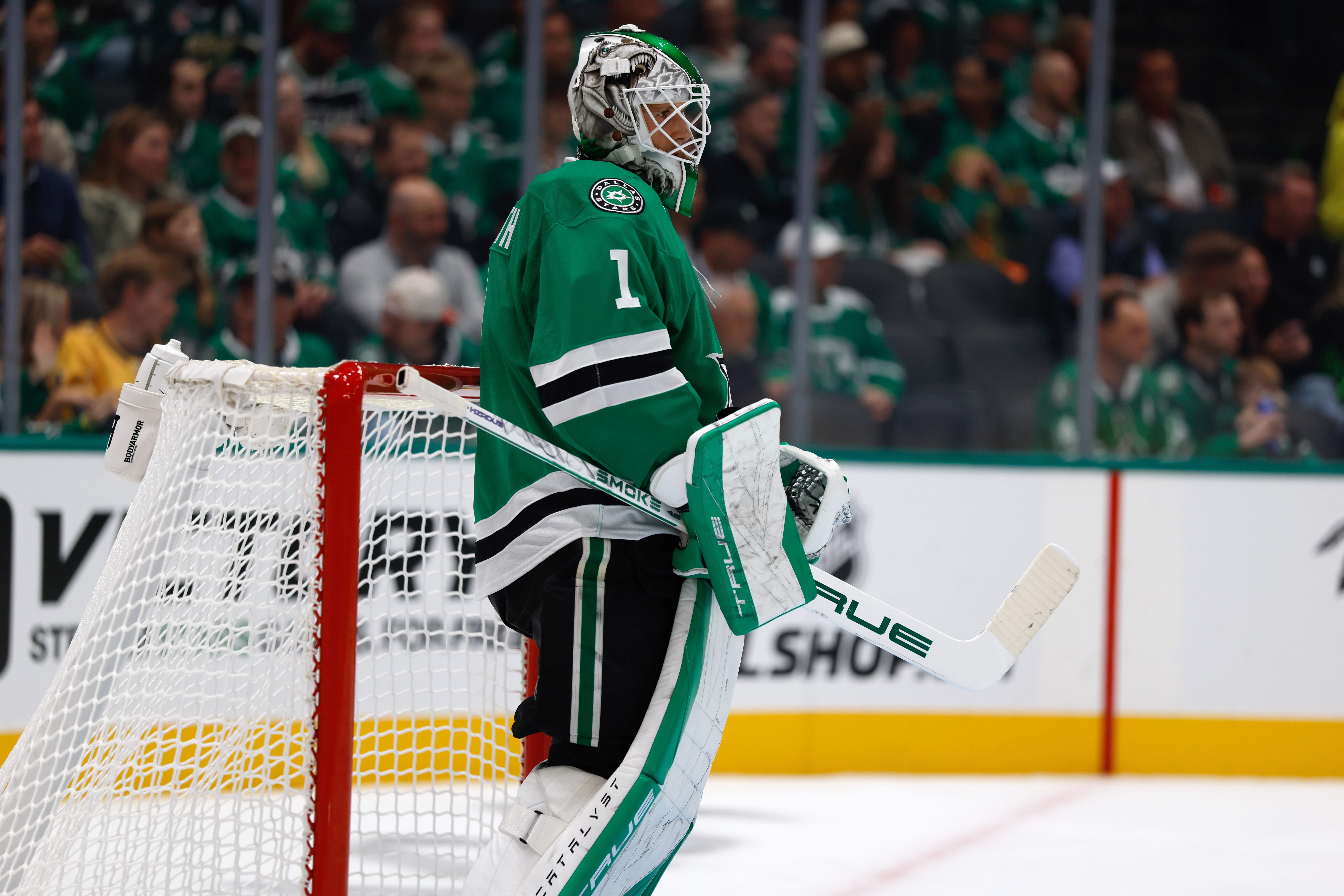 Dallas Stars goalie Casey DeSmith