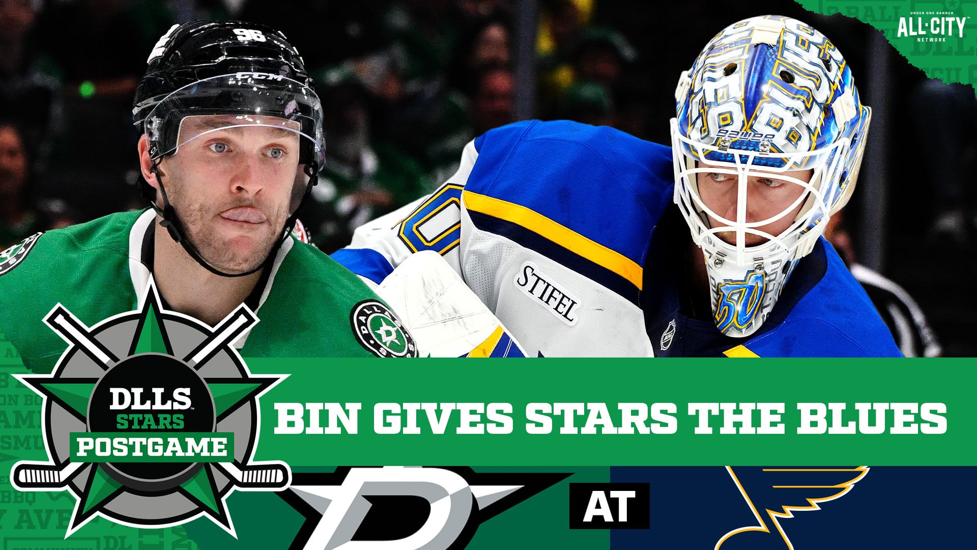 DLLS Dallas Stars postgame show - St. Louis Blues
