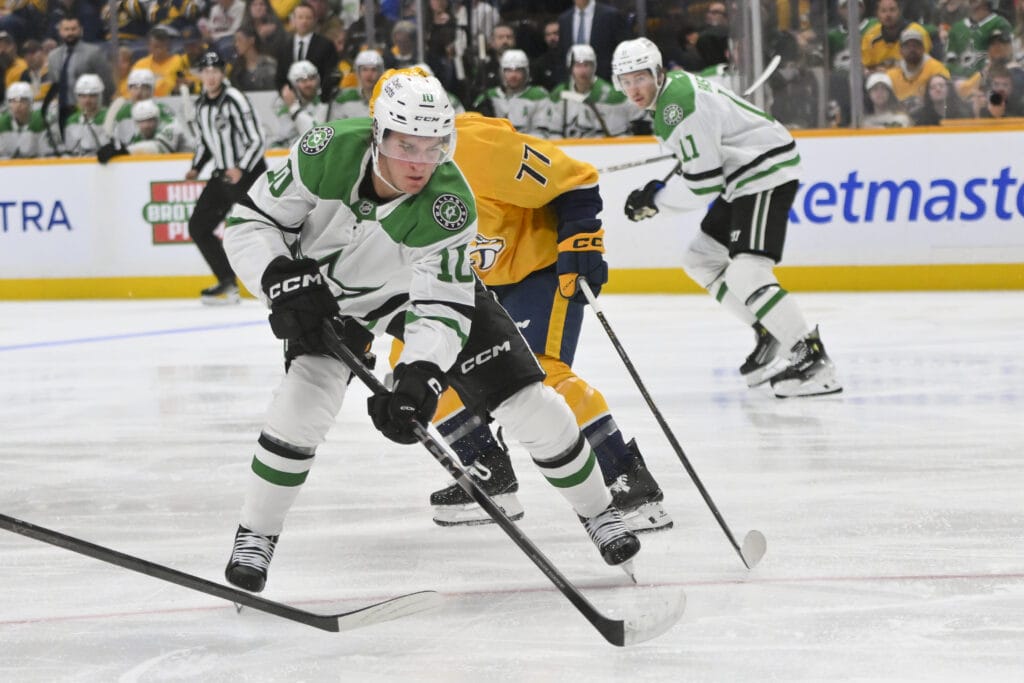 Dallas Stars vs Nashville Predators - Oskar Bäck