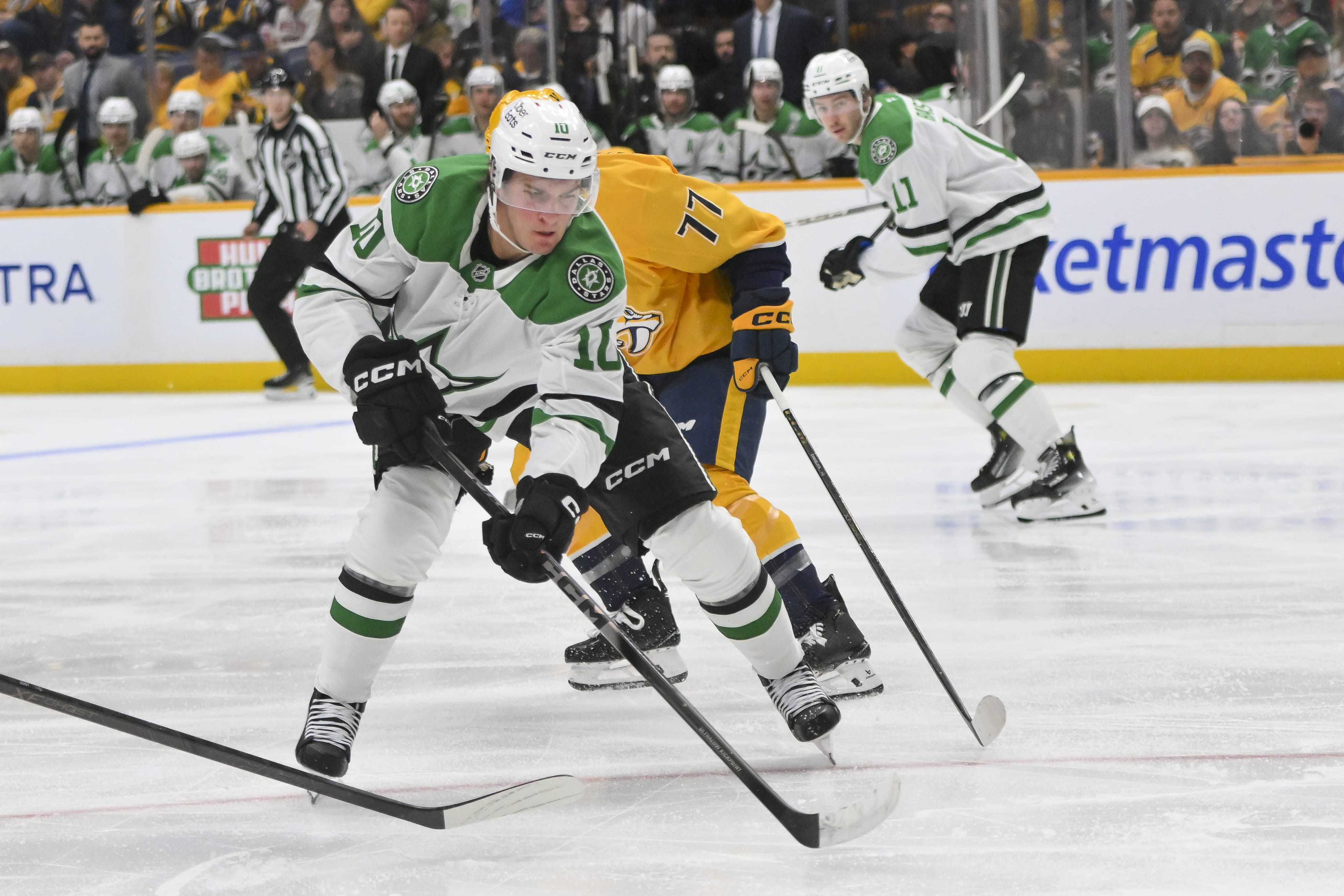 Dallas Stars vs Nashville Predators - Oskar Bäck