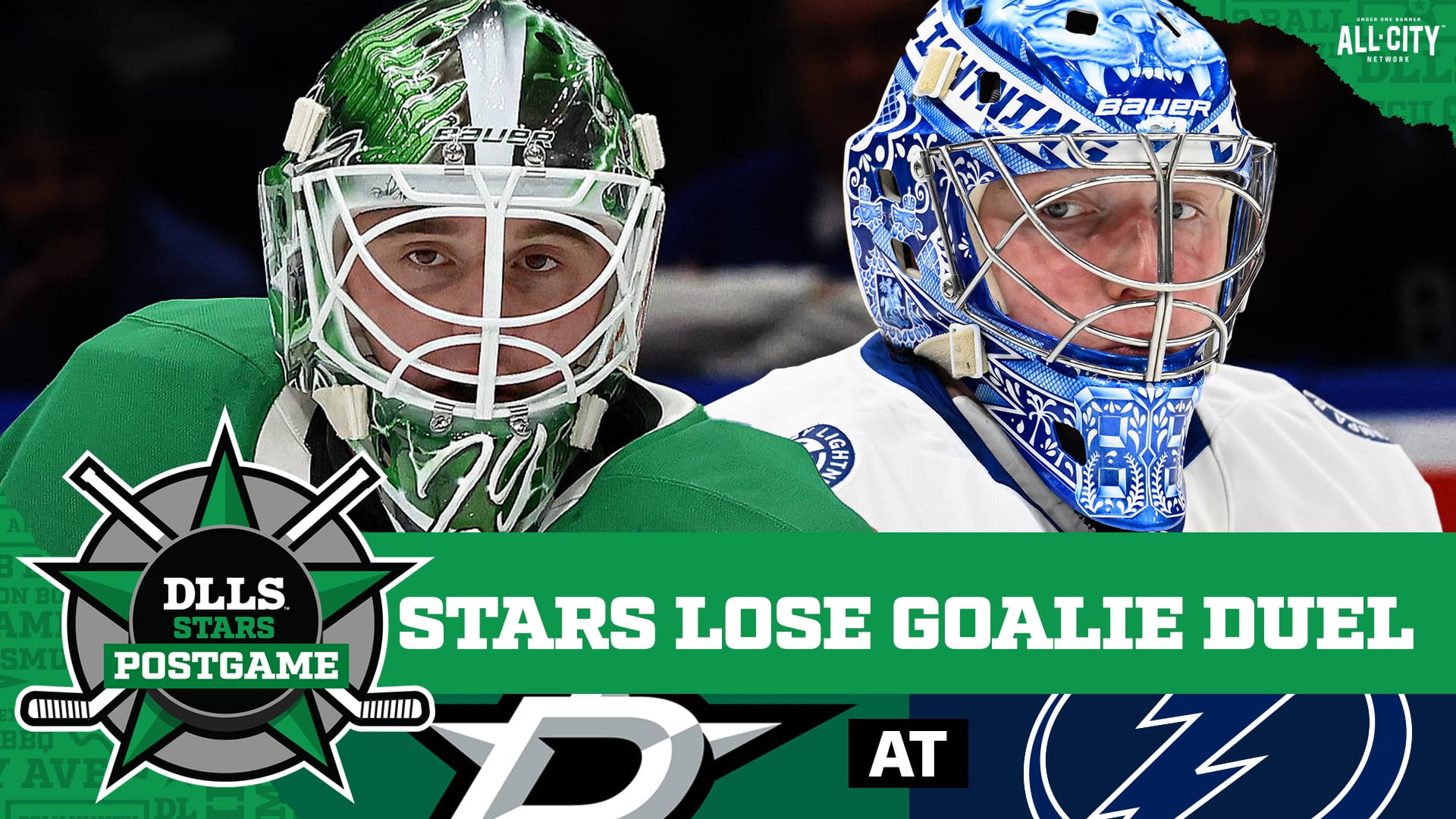 DLLS Dallas Stars postgame show - Tampa Bay Lightning
