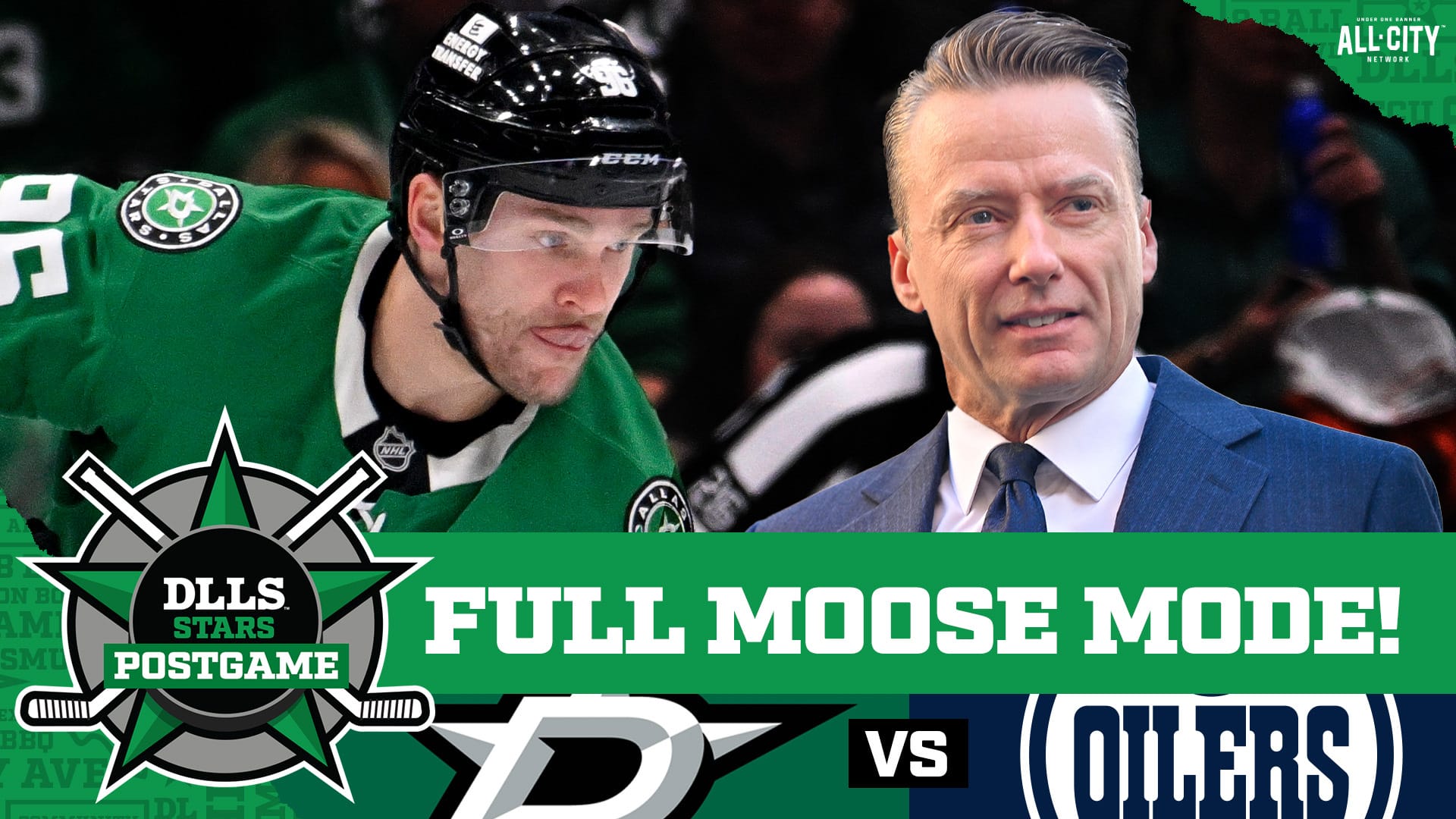 DLLS Dallas Stars postgame show - Edmonton Oilers