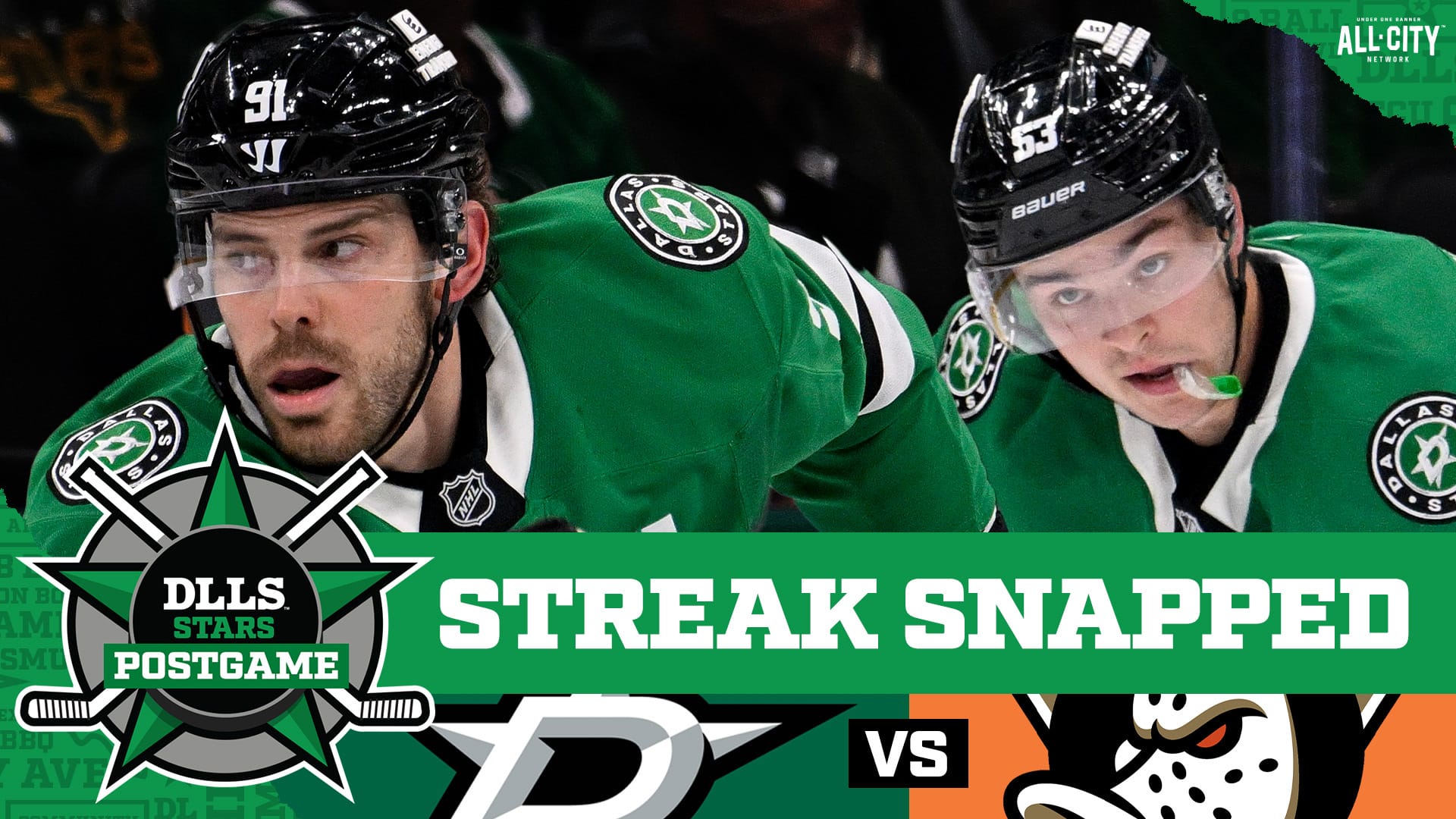 DLLS Dallas Stars postgame show - Anaheim Ducks
