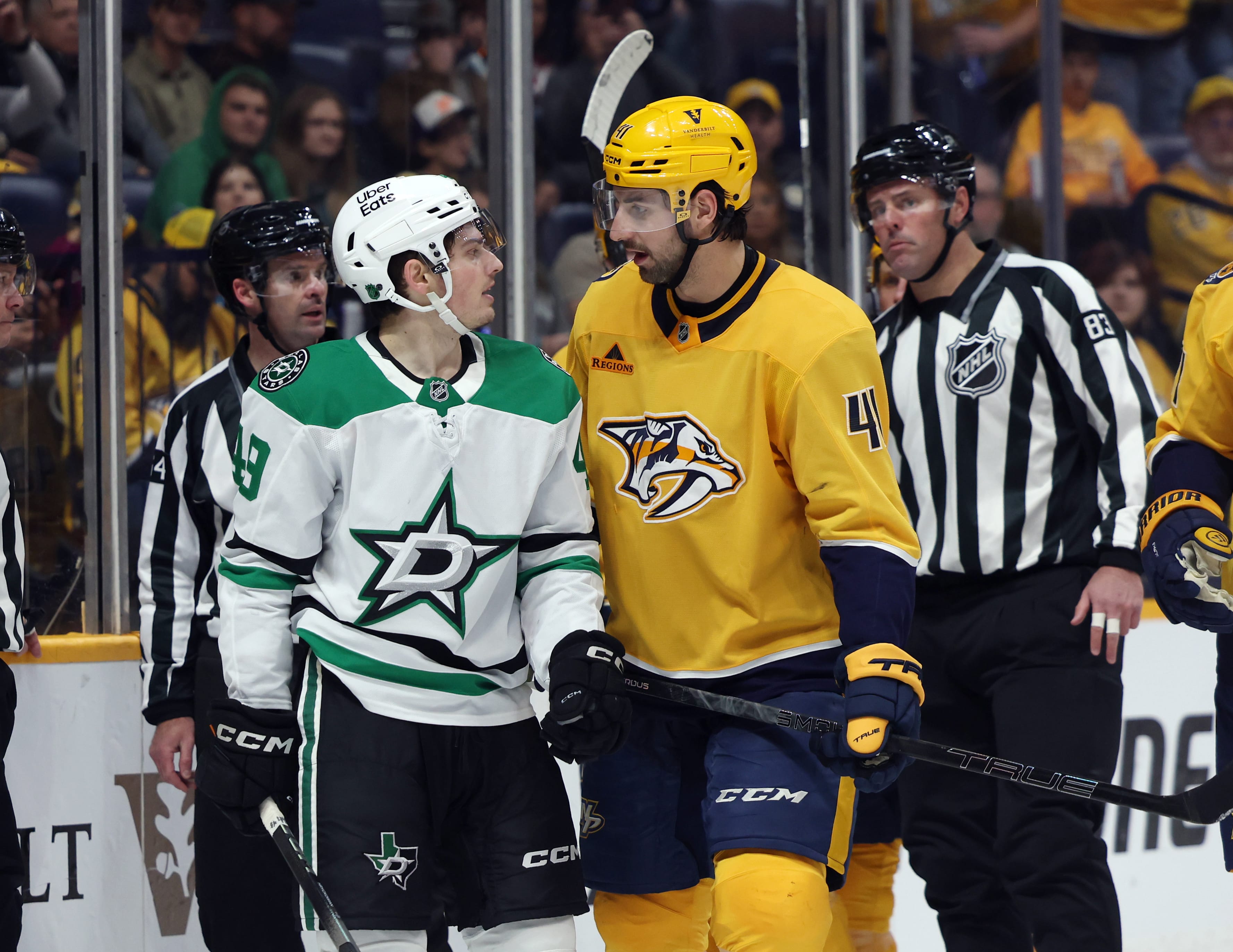 Dallas Stars vs Nashville Predators