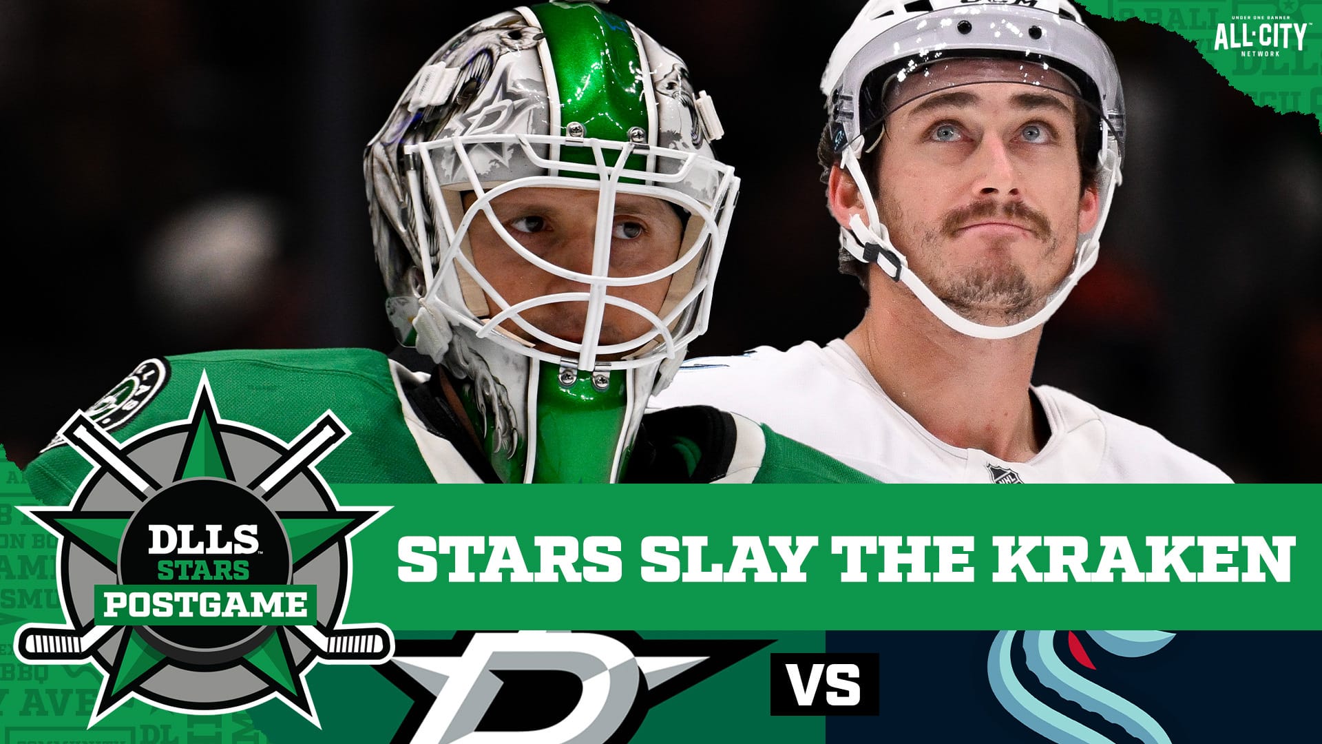 DLLS Dallas Stars postgame show - Seattle Kraken
