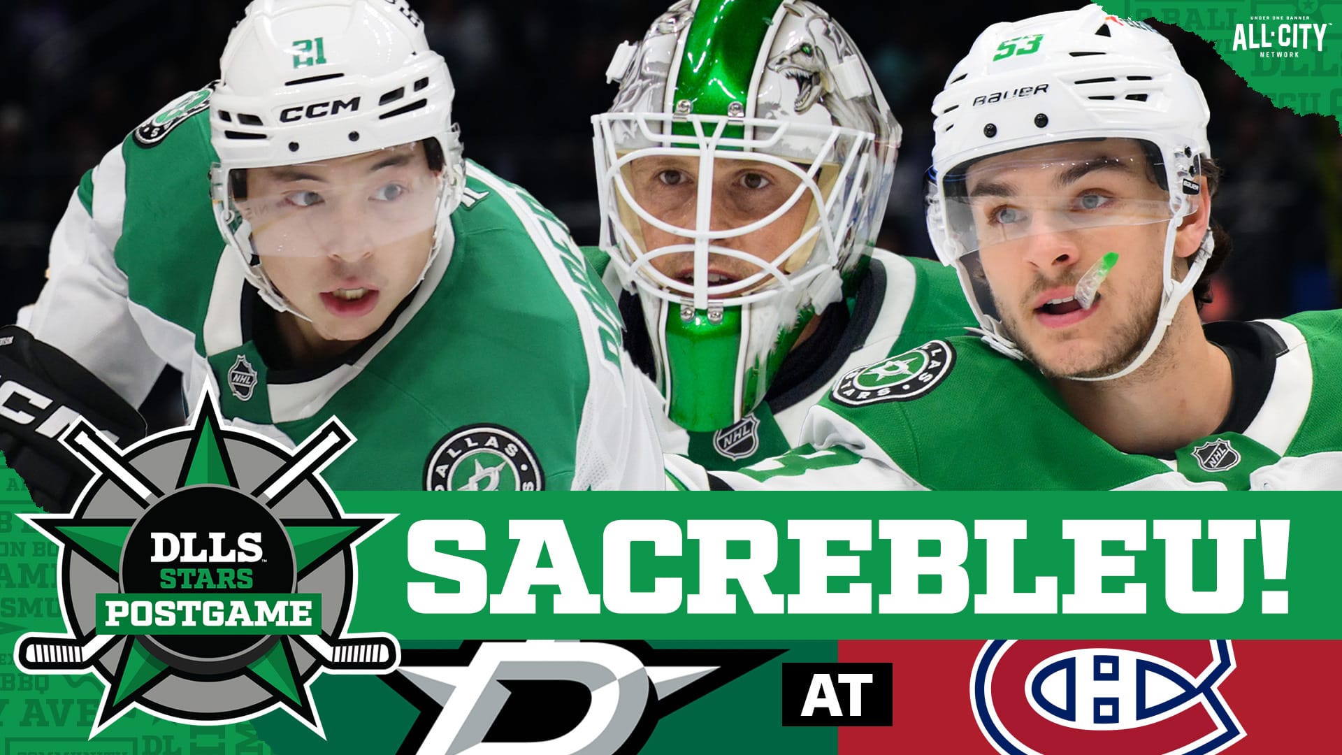 DLLS Dallas Stars postgame - Montreal Canadiens