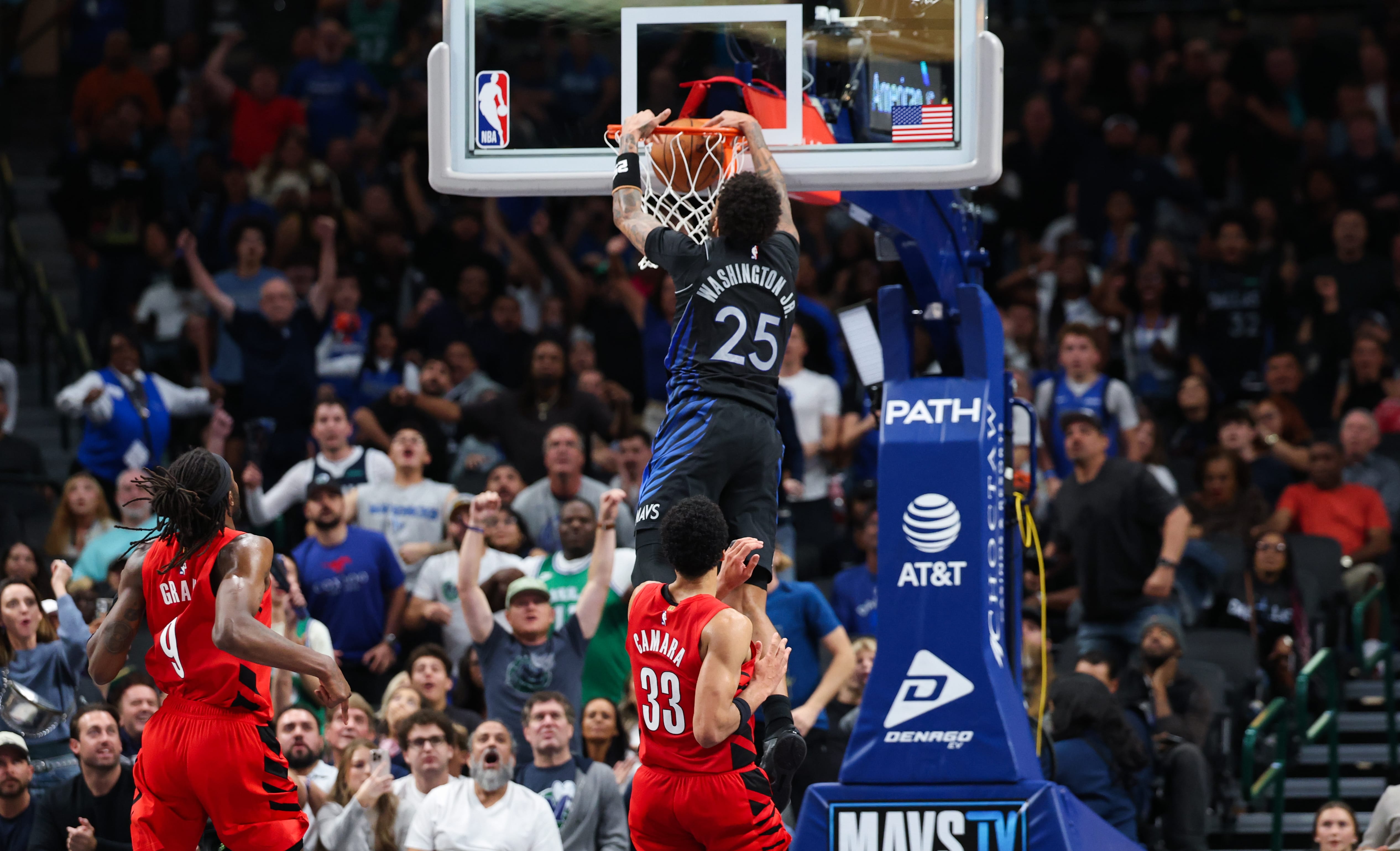 Mavericks forward P.J. Washington