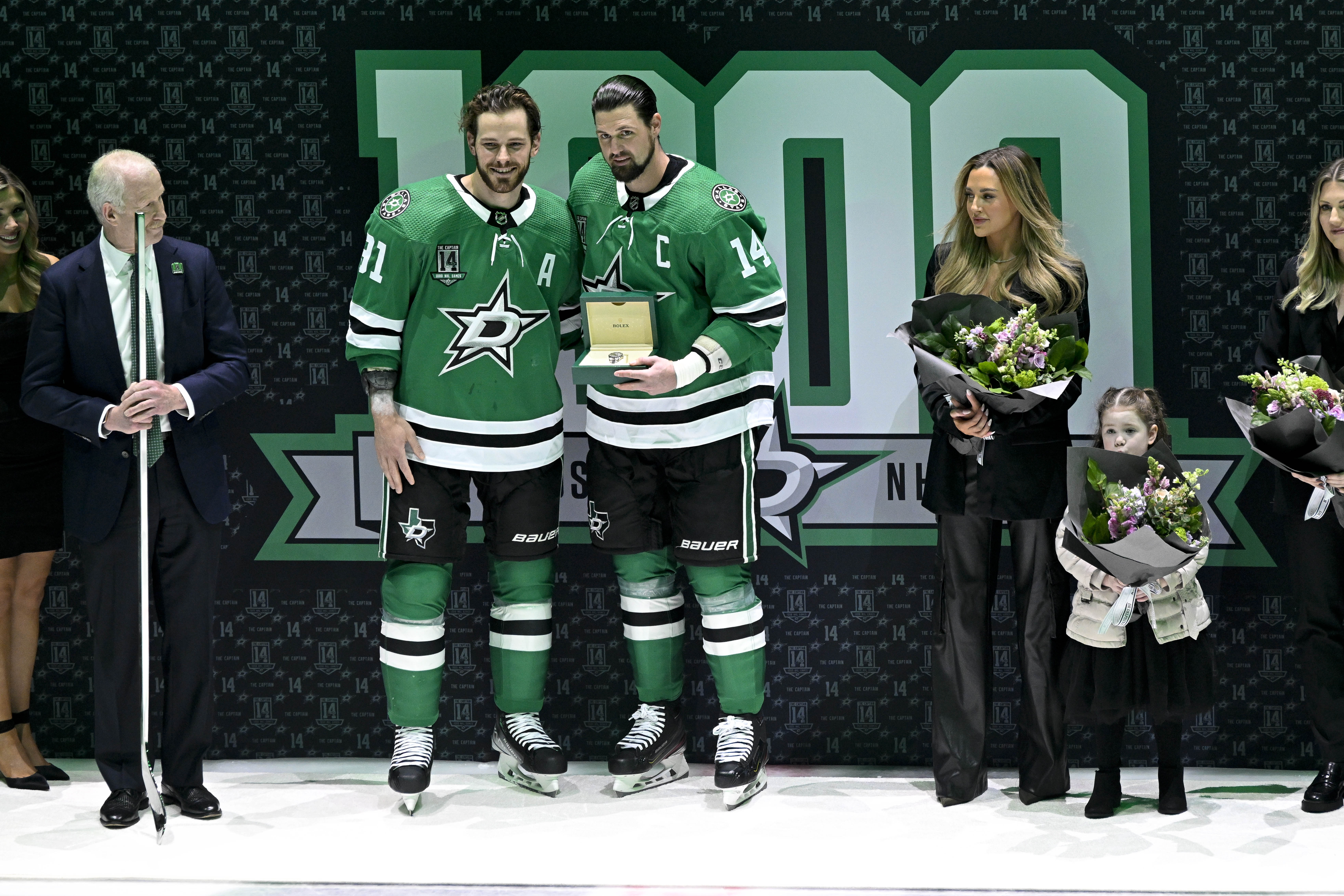 Dallas Stars forwards Jamie Benn and Tyler Seguin