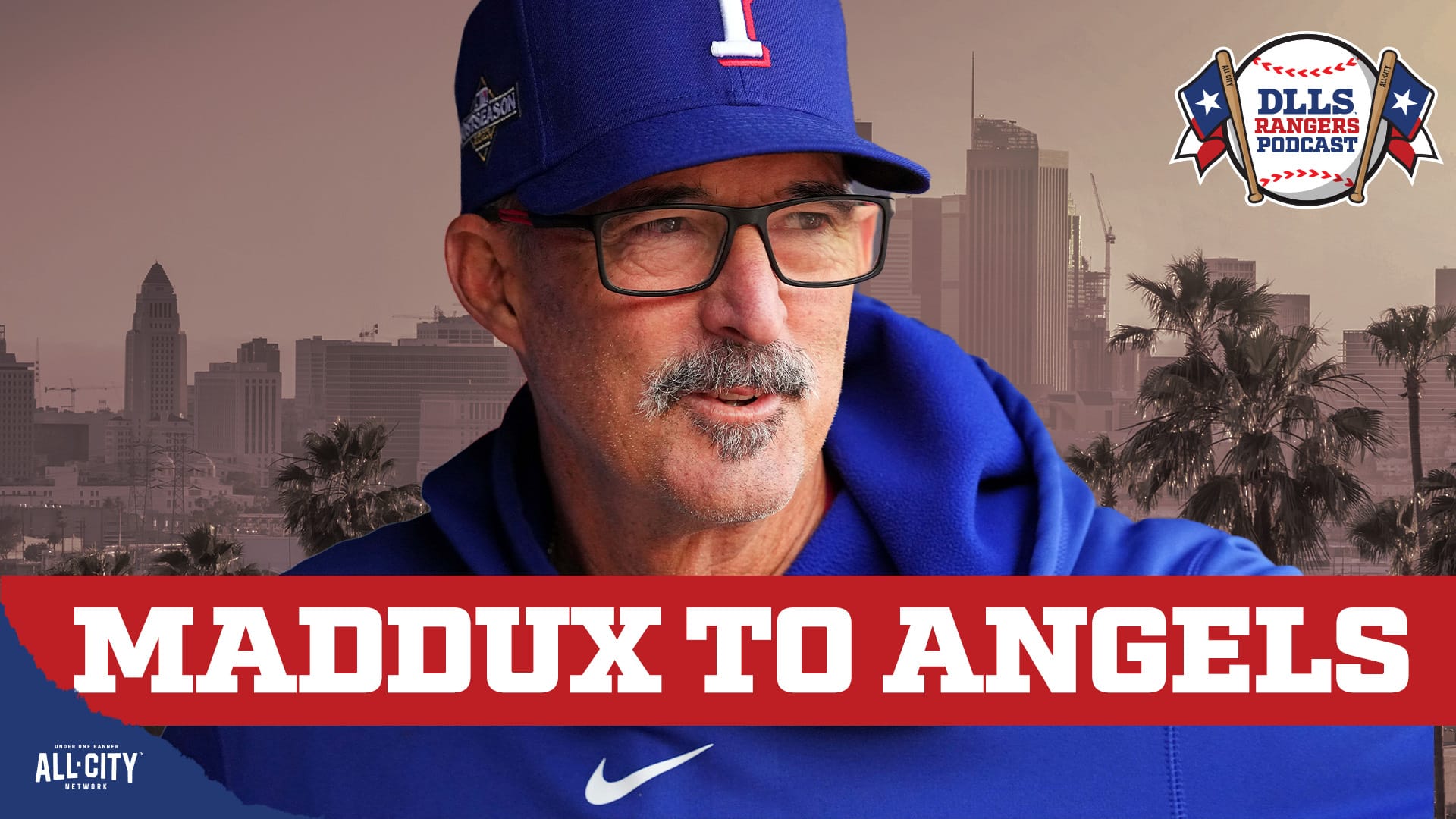 Texas Rangers Mike Maddux