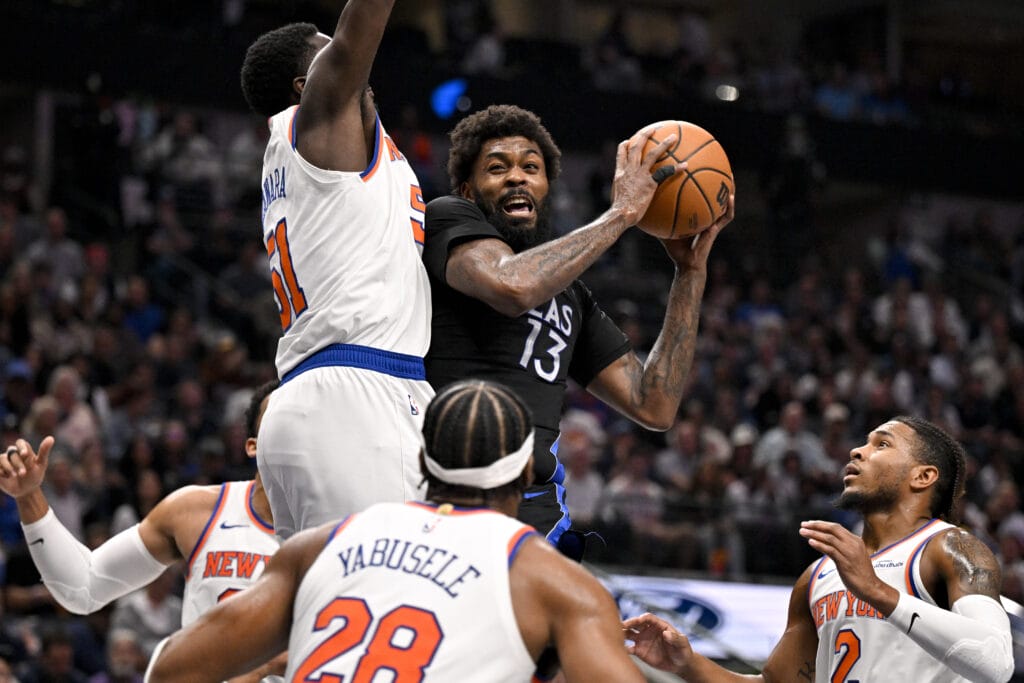 Mavericks forward Naji Marshall
