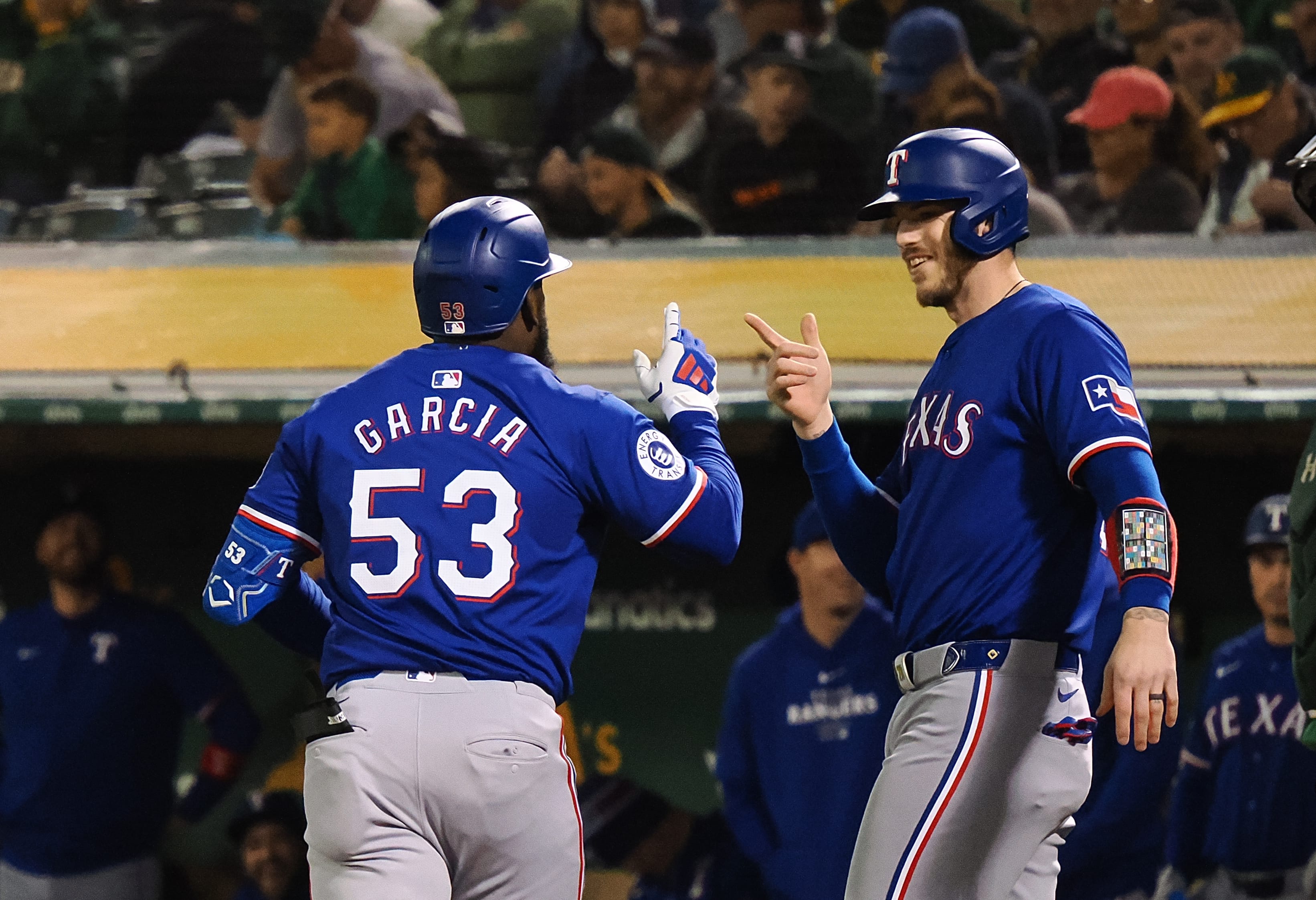 Texas Rangers Adolis Garcia Jonah Heim