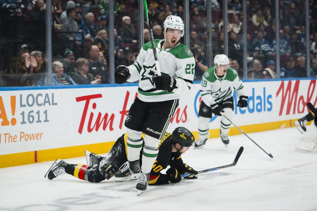 Dallas Stars vs Vancouver Canucks - Mavrik Bourque