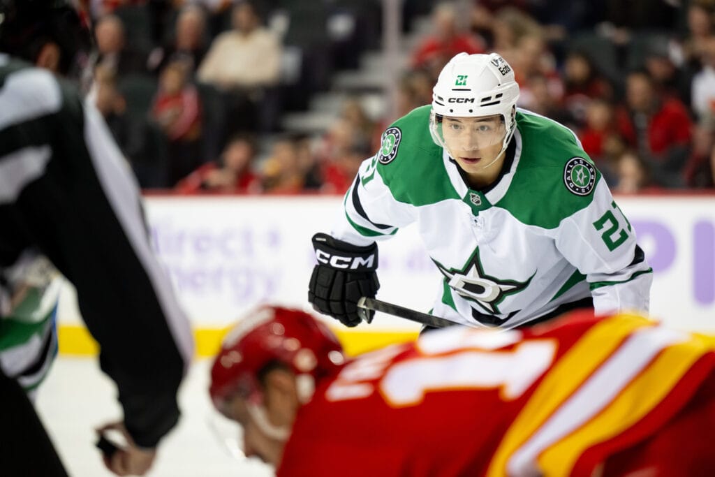 Dallas Stars vs Calgary Flames - Jason Robertson