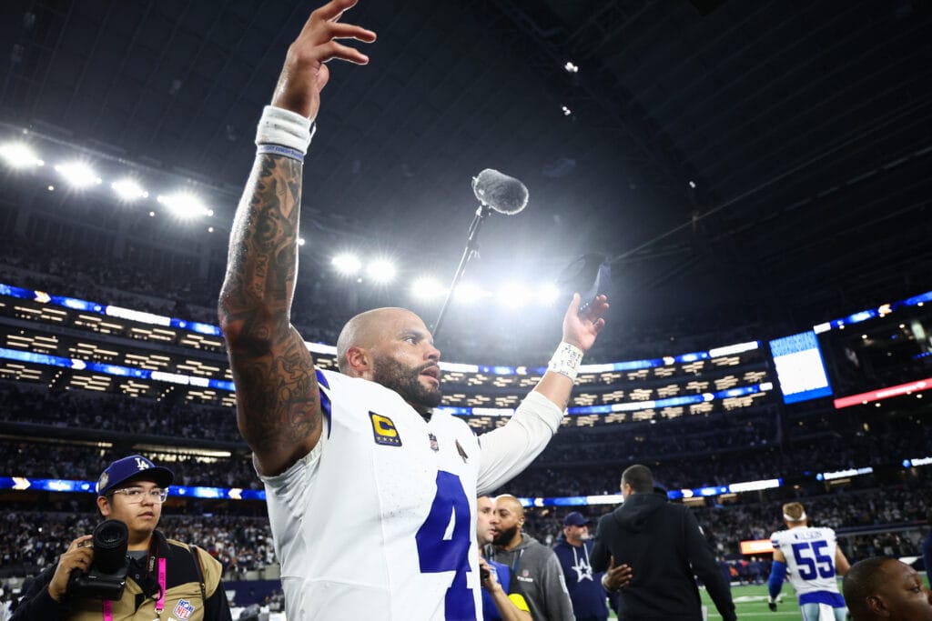 Dak Prescott enjoys finest win in record-setting fashion, leading Dallas Cowboys to historic comeback