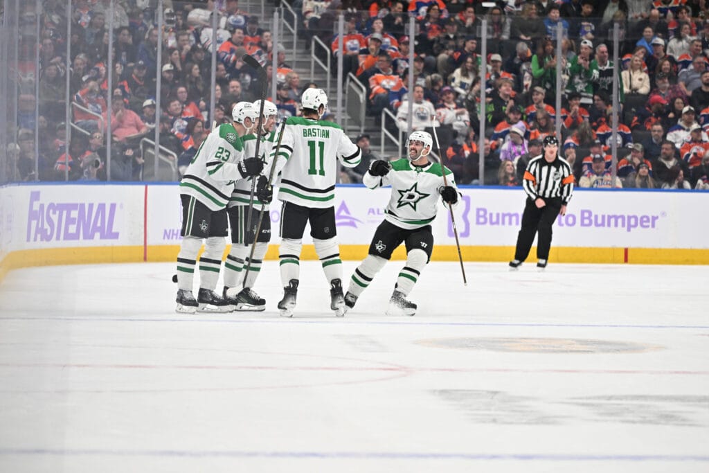 Dallas Stars forward Nathan Bastian