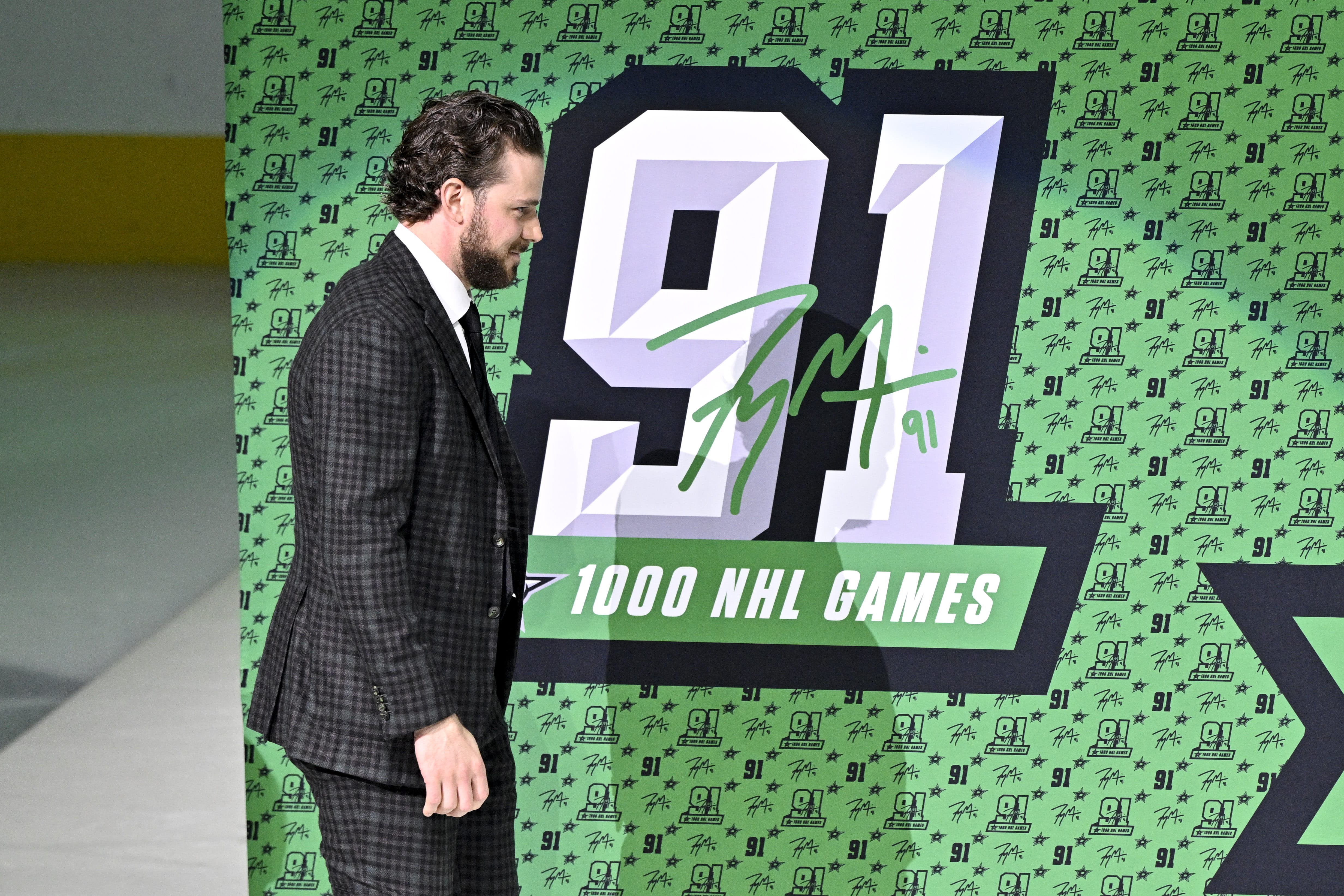 Dallas Stars forward Tyler Seguin 1000 games vs Florida Panthers