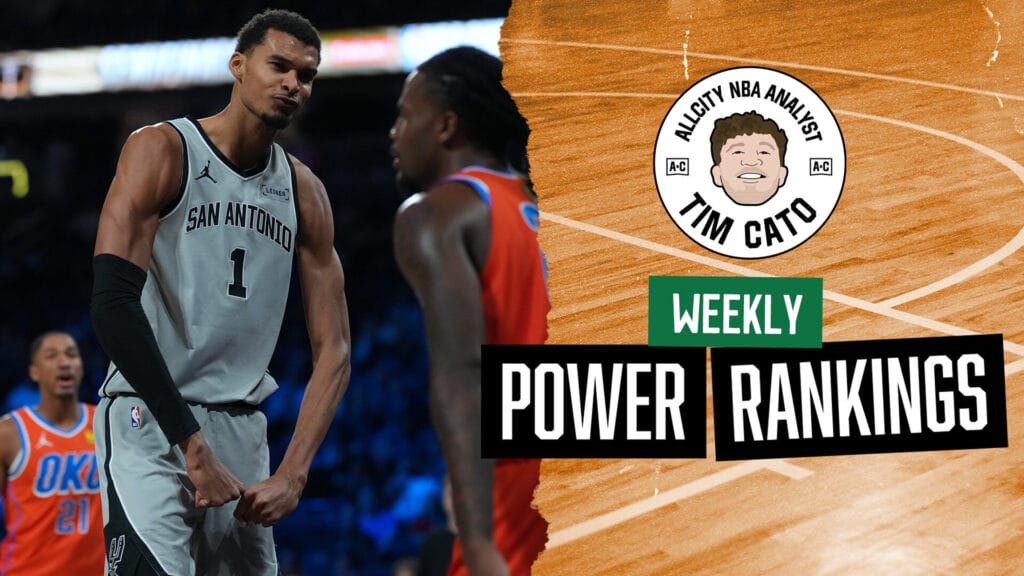 NBA power rankings: Spurs, Mavs, and Celtics rise while the league’s top-three holds steady