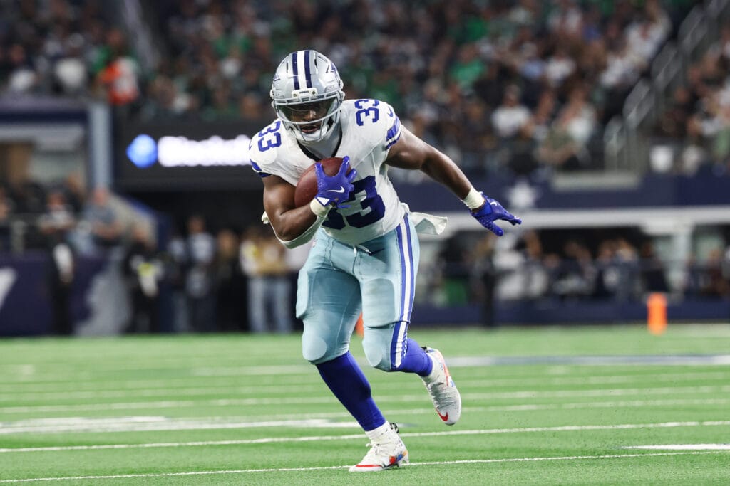Cowboys eye multi-year extension for RB Javonte Williams, EVP Stephen Jones says
