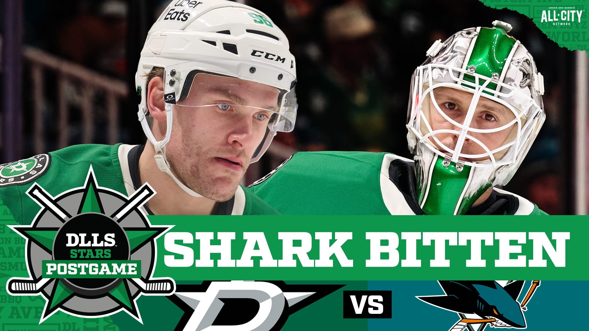 DLLS Dallas Stars postgame show - San Jose Sharks