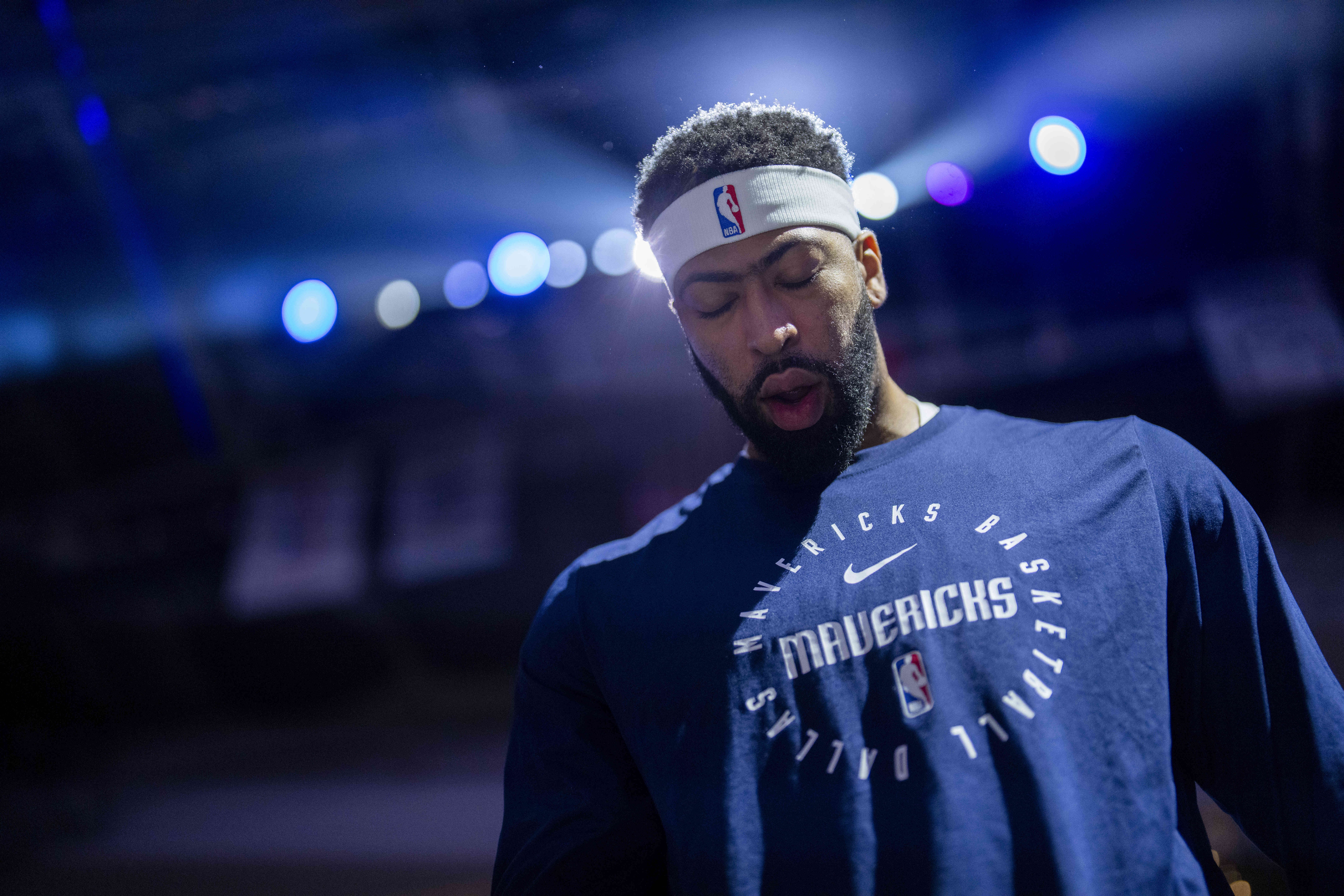Mavericks forward Anthony Davis