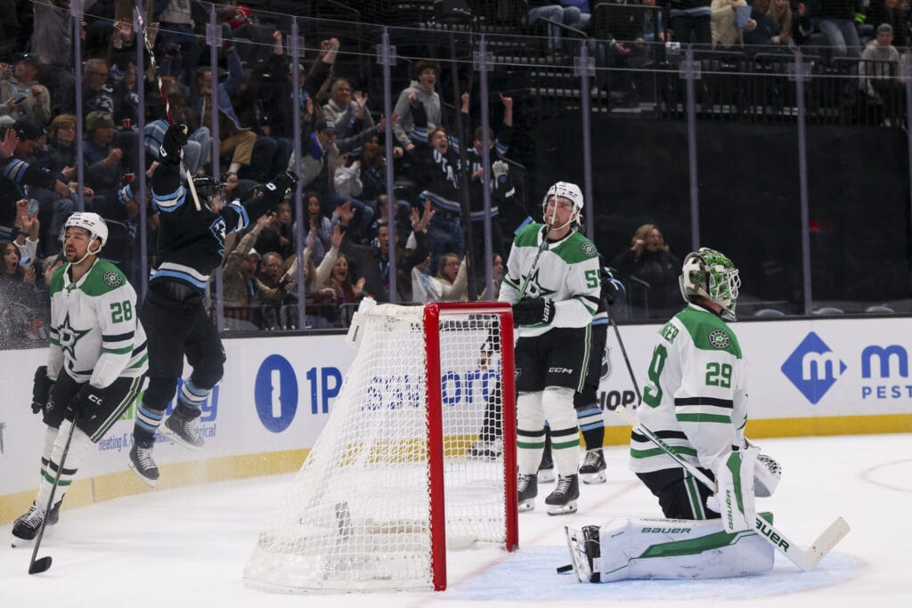 Dallas Stars lose at Utah Mammoth