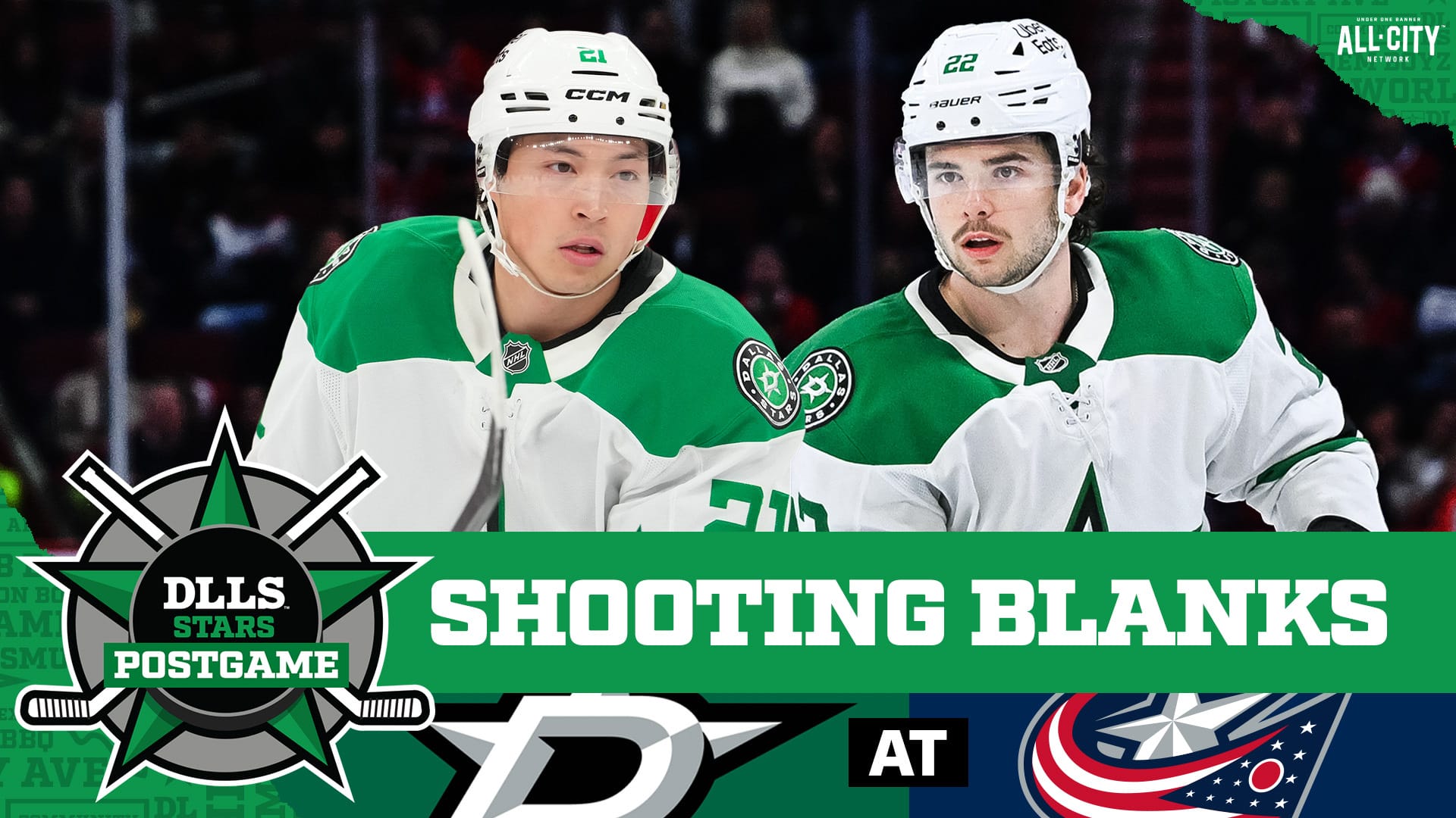 DLLS Dallas Stars postgame show - Columbus Blue Jackets