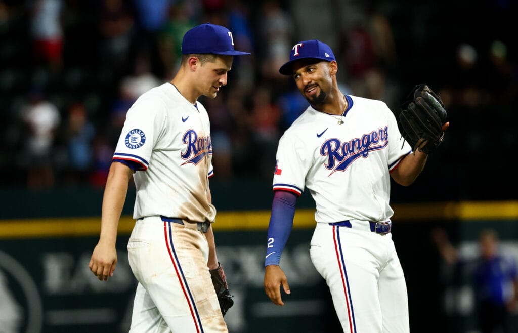 Texas Rangers Marcus Semien Corey Seager