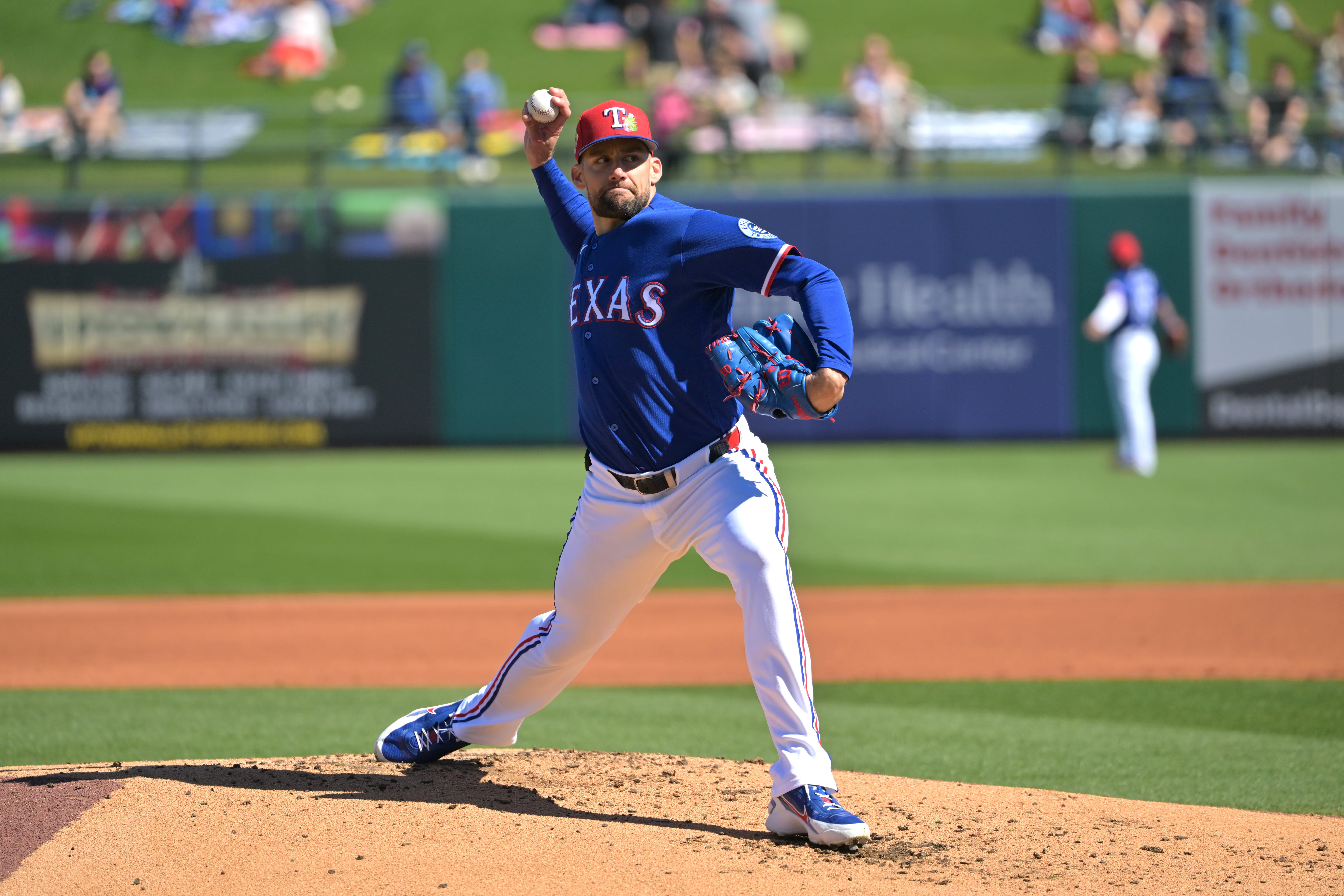 Texas Rangers Nathan Eovaldi spring training