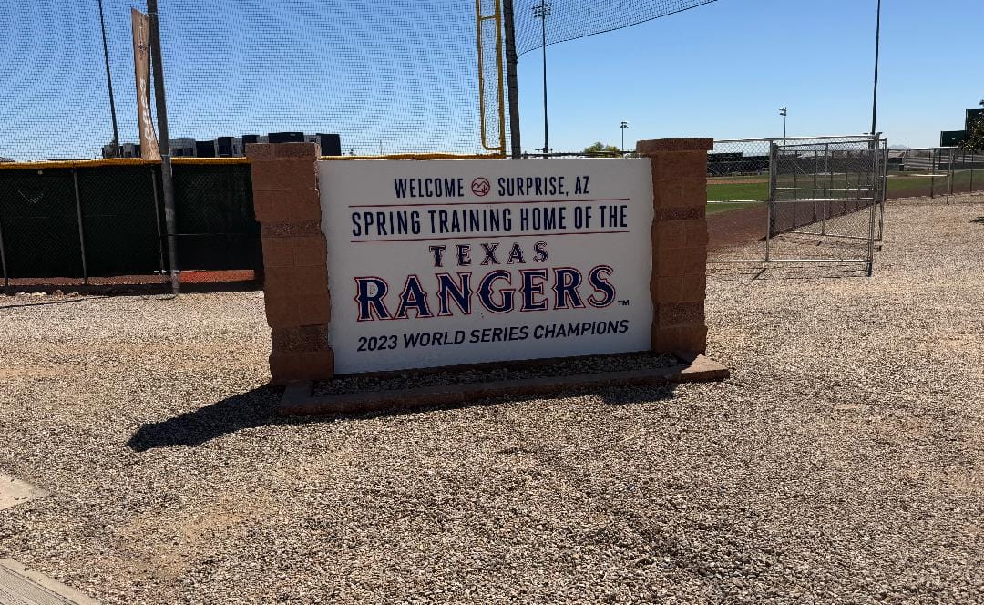 Texas Rangers spring training