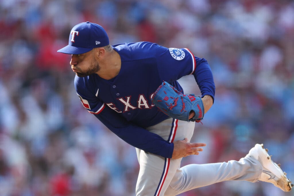 Texas Rangers Nathan Eovaldi