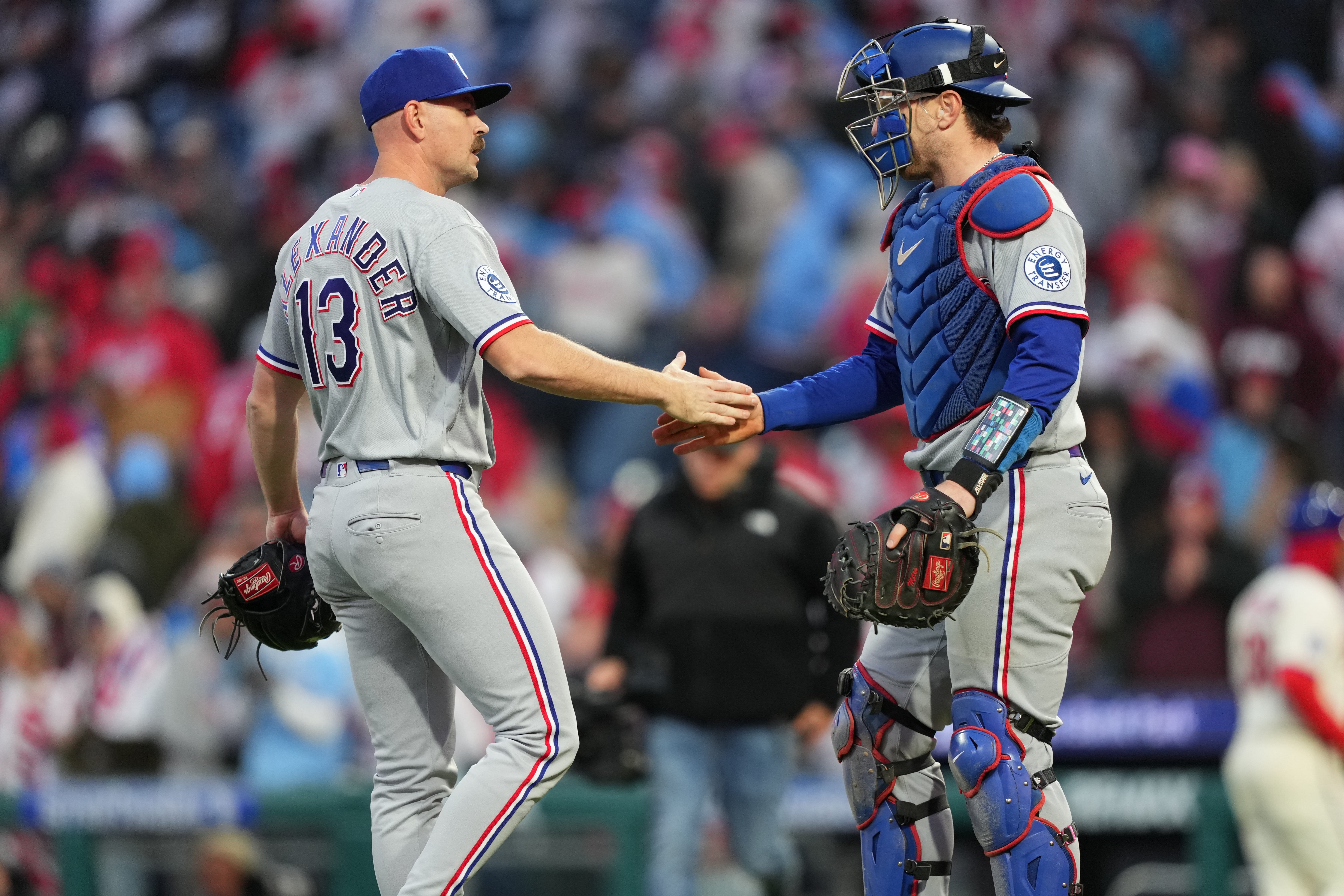 Texas Rangers Tyler Alexander Danny Jansen