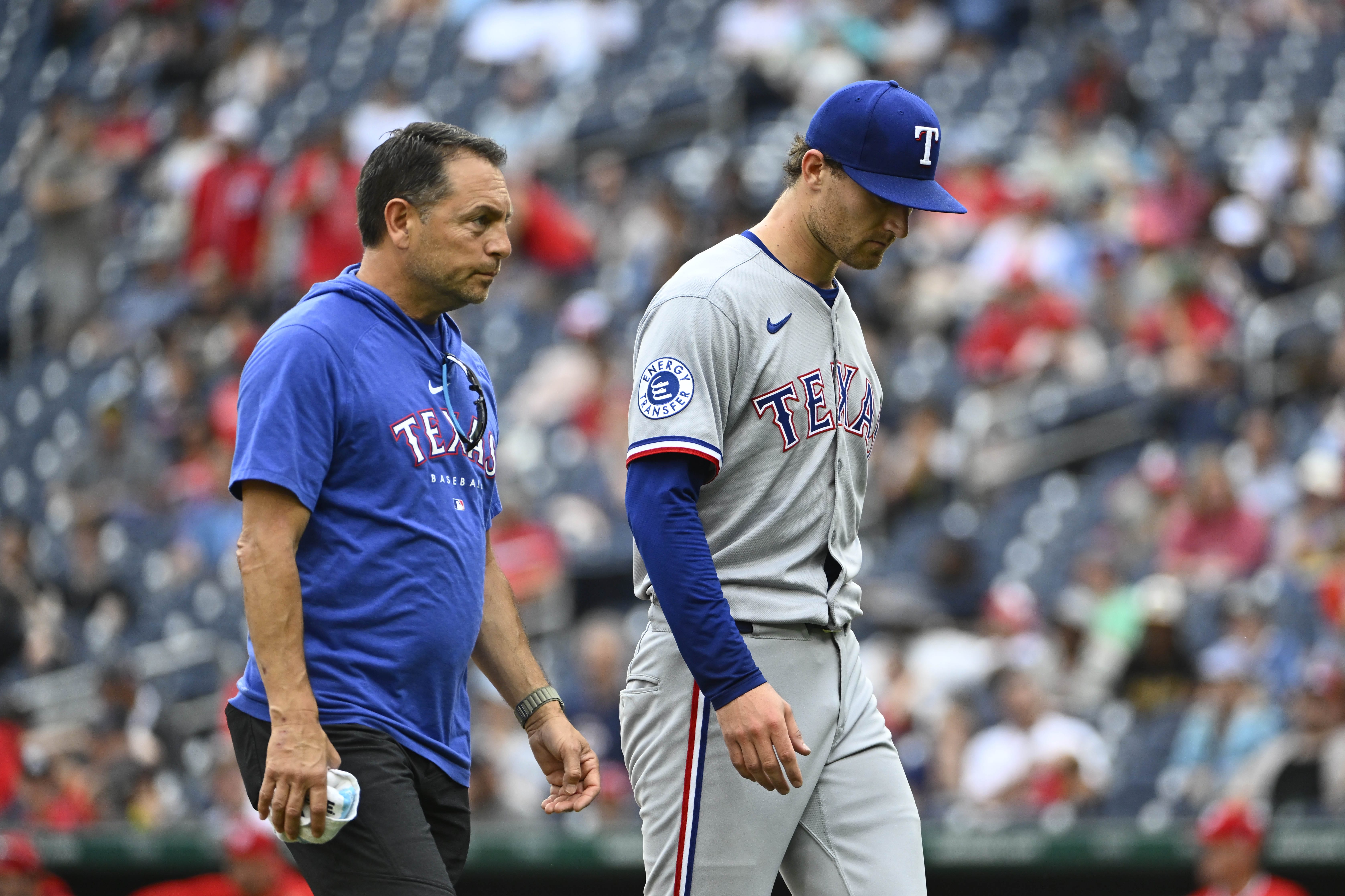 Texas Rangers health injuries