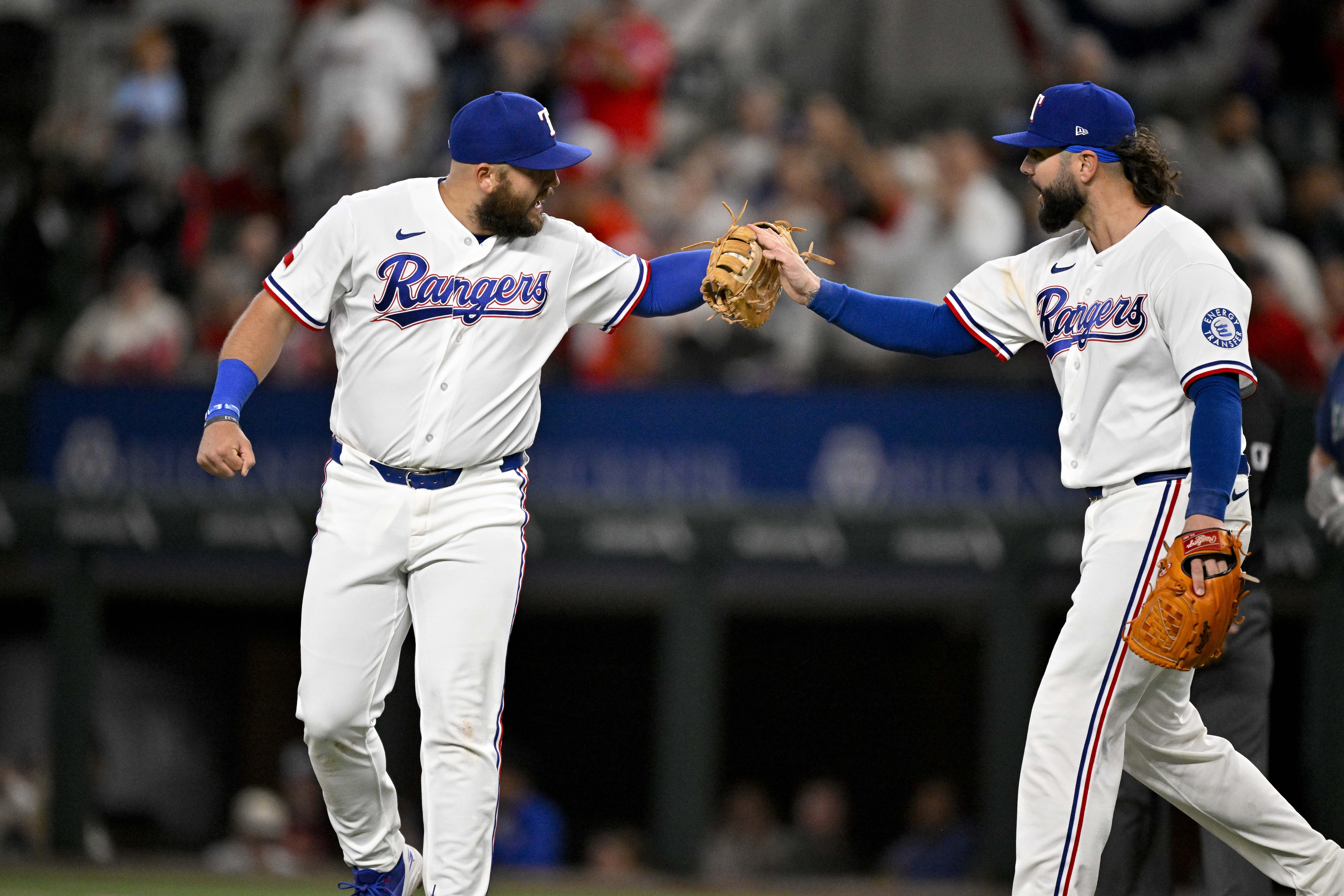 Texas Rangers Jake Burger Jakob Junis