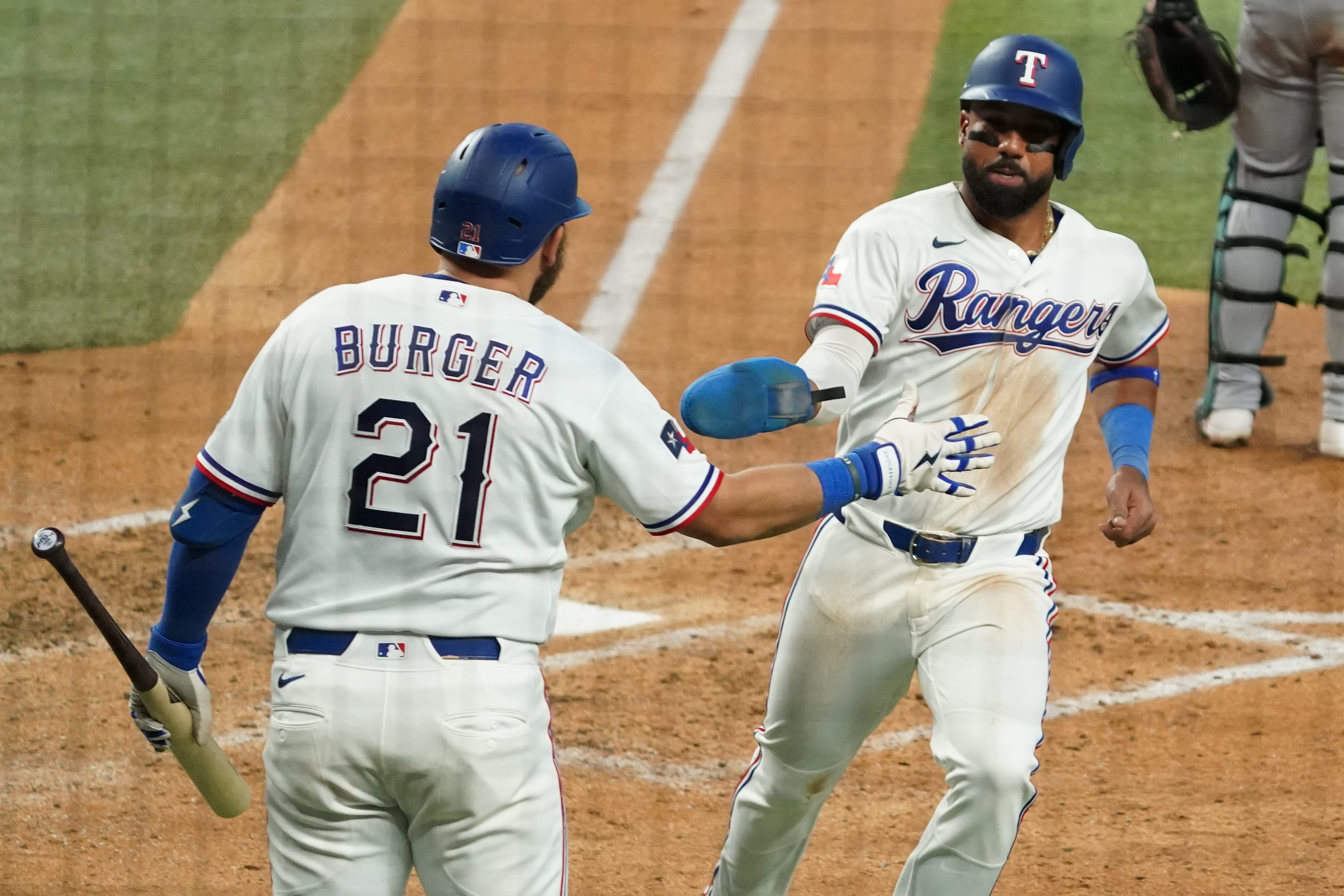 Texas Rangers Jake Burger Ezequiel Duran offense
