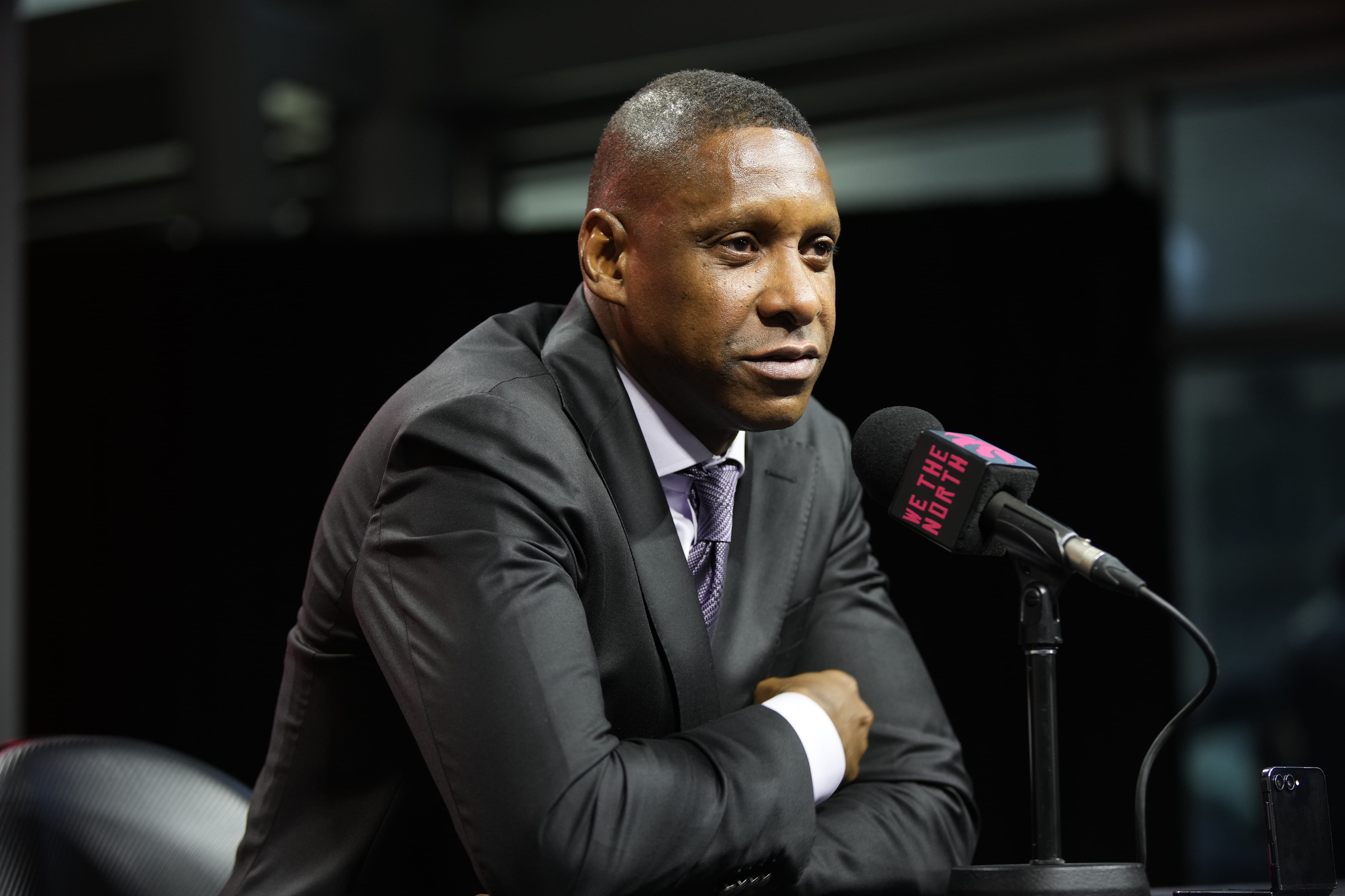 Mavericks president of basketball operations and alternate governor Masai Ujiri
