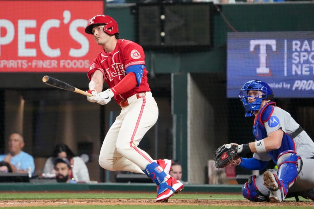Texas Rangers Justin Foscue