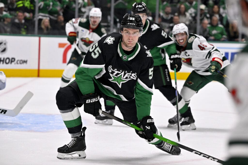 Dallas Stars defenseman Thomas Harley