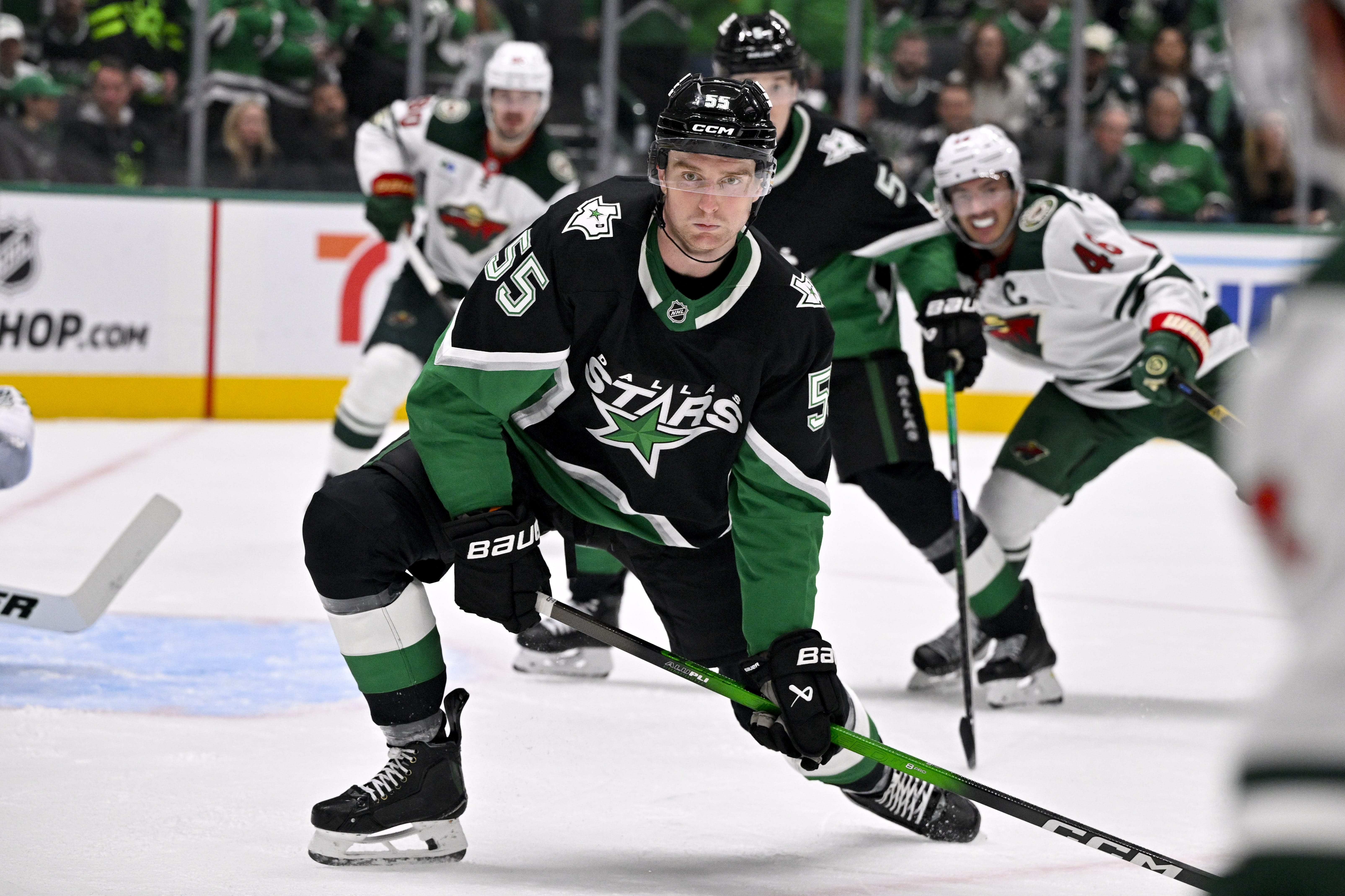 Dallas Stars defenseman Thomas Harley