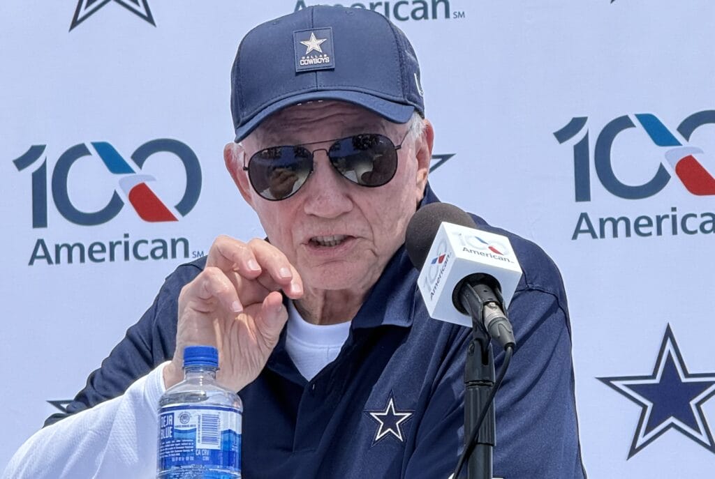 Jerry Jones opens Dallas Cowboys training camp with drama, willing to make trade to bolster Super Bowl chances