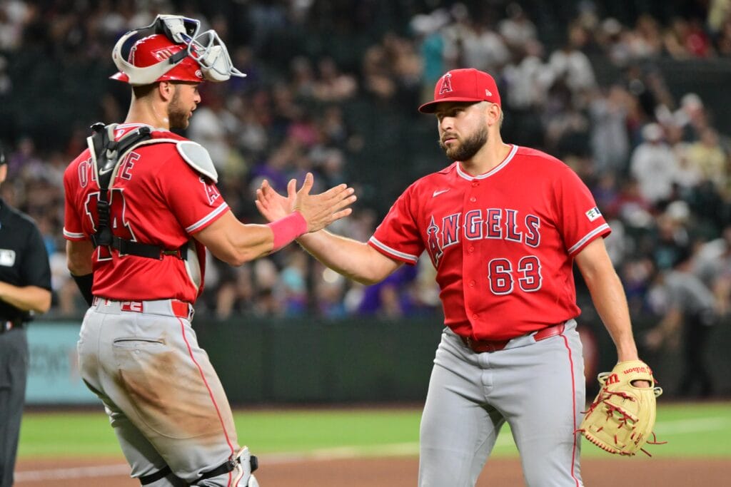 Texas Rangers Chase Silseth Logan O'Hoppe