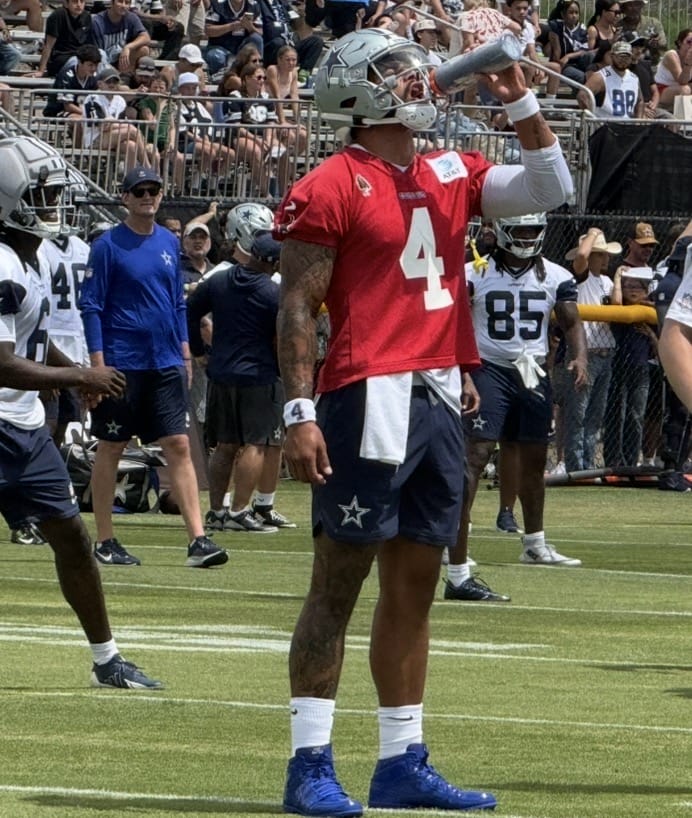 Tidbits from first day of Dallas Cowboys camp, led by GOTI, the Greatest Offense There Is
