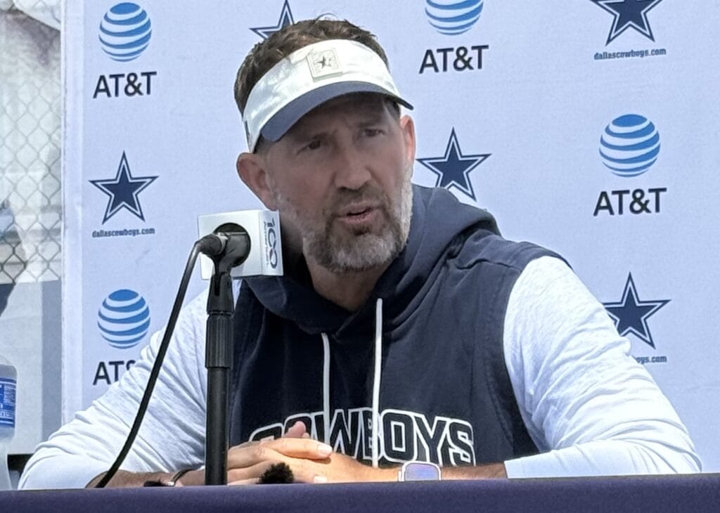 Tidbits, injury updates from Day 2 in pads at Dallas Cowboys camp. Why was Overshown held out?