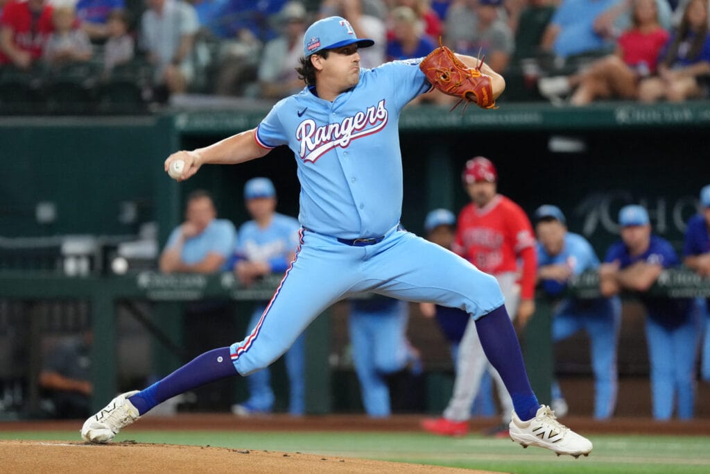 Texas Rangers Cal Quantrill starting rotation