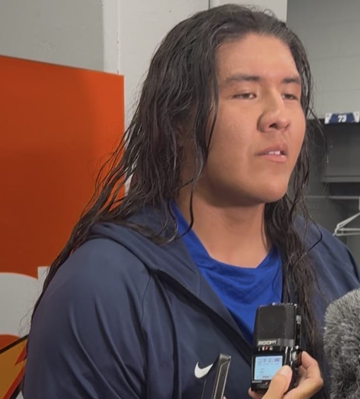 Dallas Cowboys guard Shiyazh Pete making impact on Navajo nation, football world