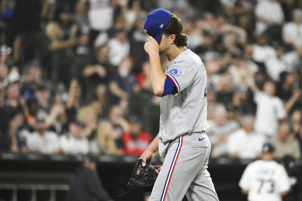 Texas Rangers Jacob deGrom